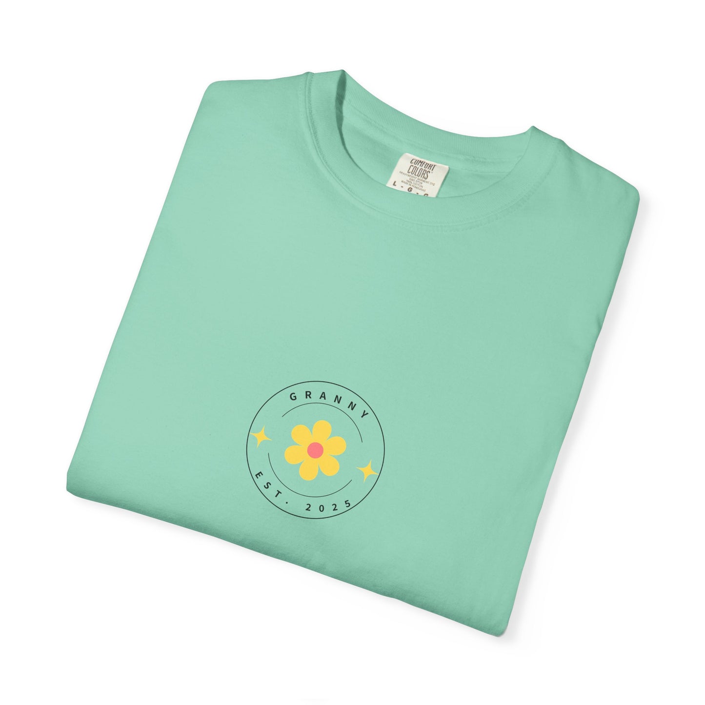 Granny Est. 2024 T-Shirt – Retro Daisy Gift Tee for New Grandmas