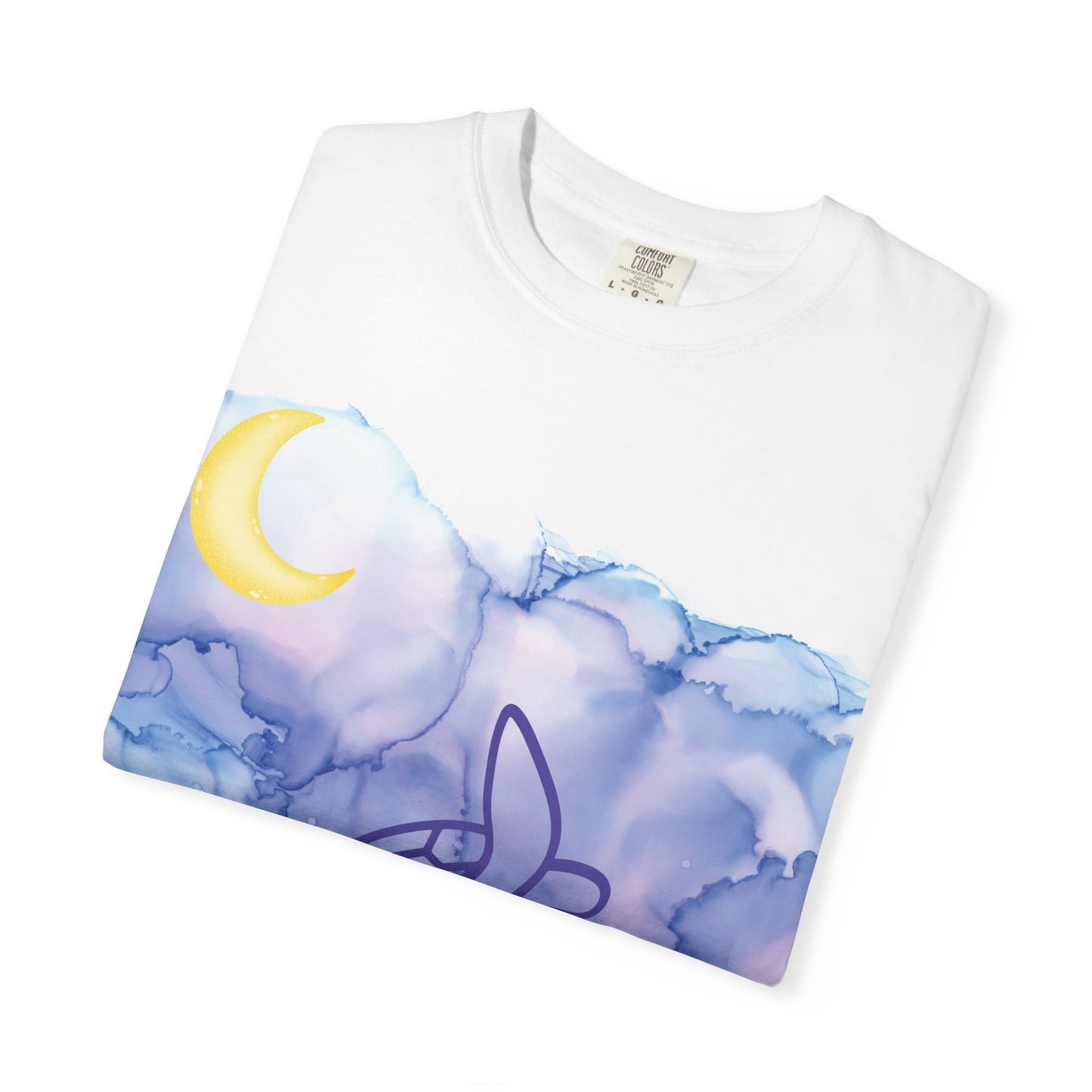 Celestial Sea Turtle T-Shirt – Watercolor Turtle and Moon Tee | Ocean Spirit Shirt by Stardust Cove