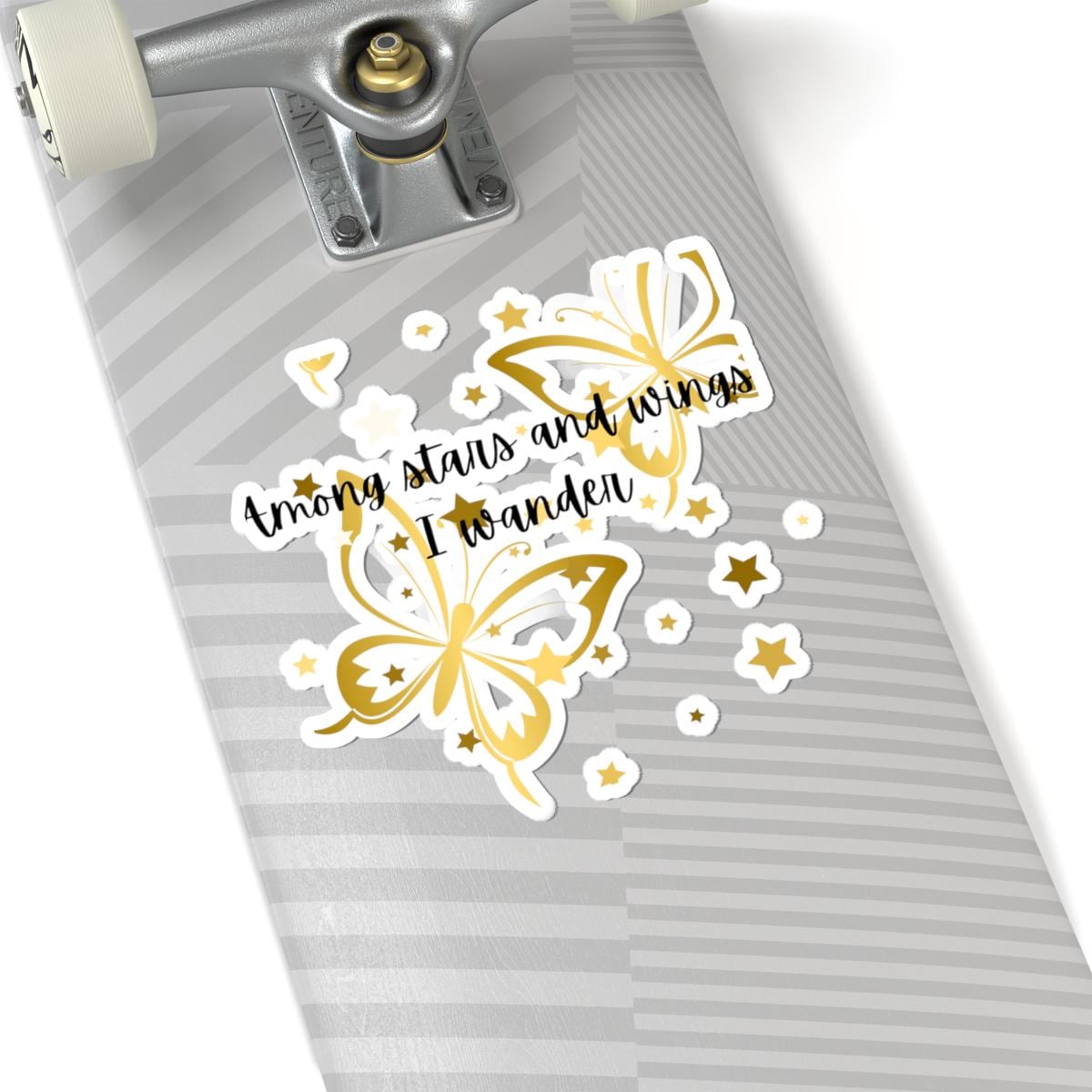 Whimsical Butterfly Kiss-Cut Stickers for Laptop, Journals, Water Bottles, Party Favors, Gifts, Inspirational Decor