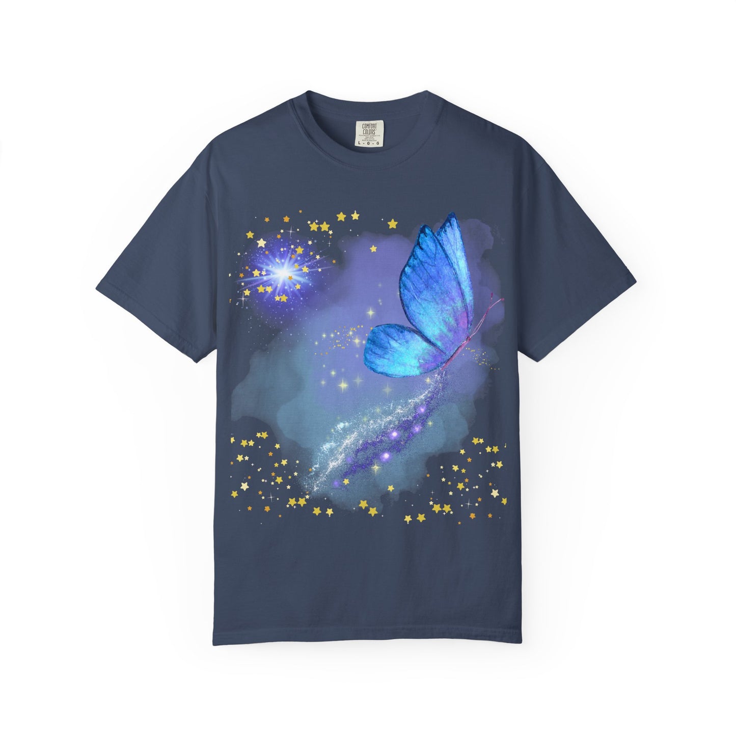 Celestial Butterfly Unisex T-Shirt - Dreamy Graphic Tee for Nature Lovers