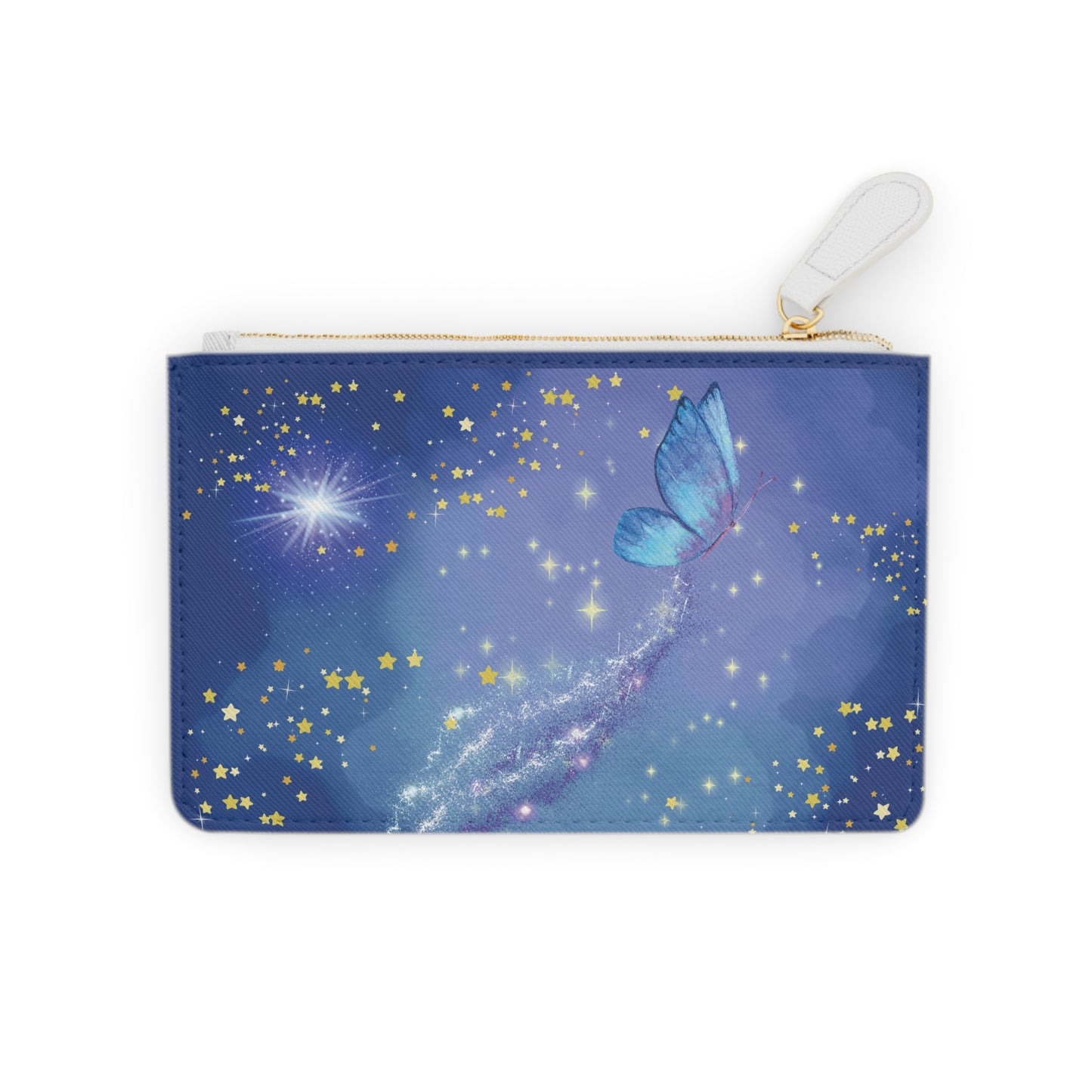 Dreamy Butterfly Mini Clutch Bag - Cosmic Travel Pouch for All Occasions