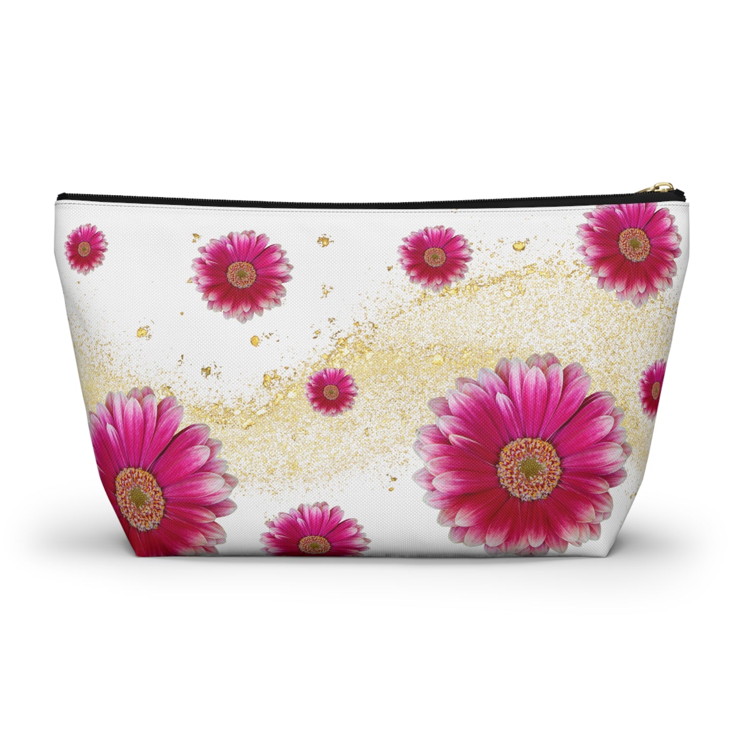 Floral Accessory Pouch, Makeup Organizer, Gift for Her, Travel Bag, Cosmetic Case, Flower Print