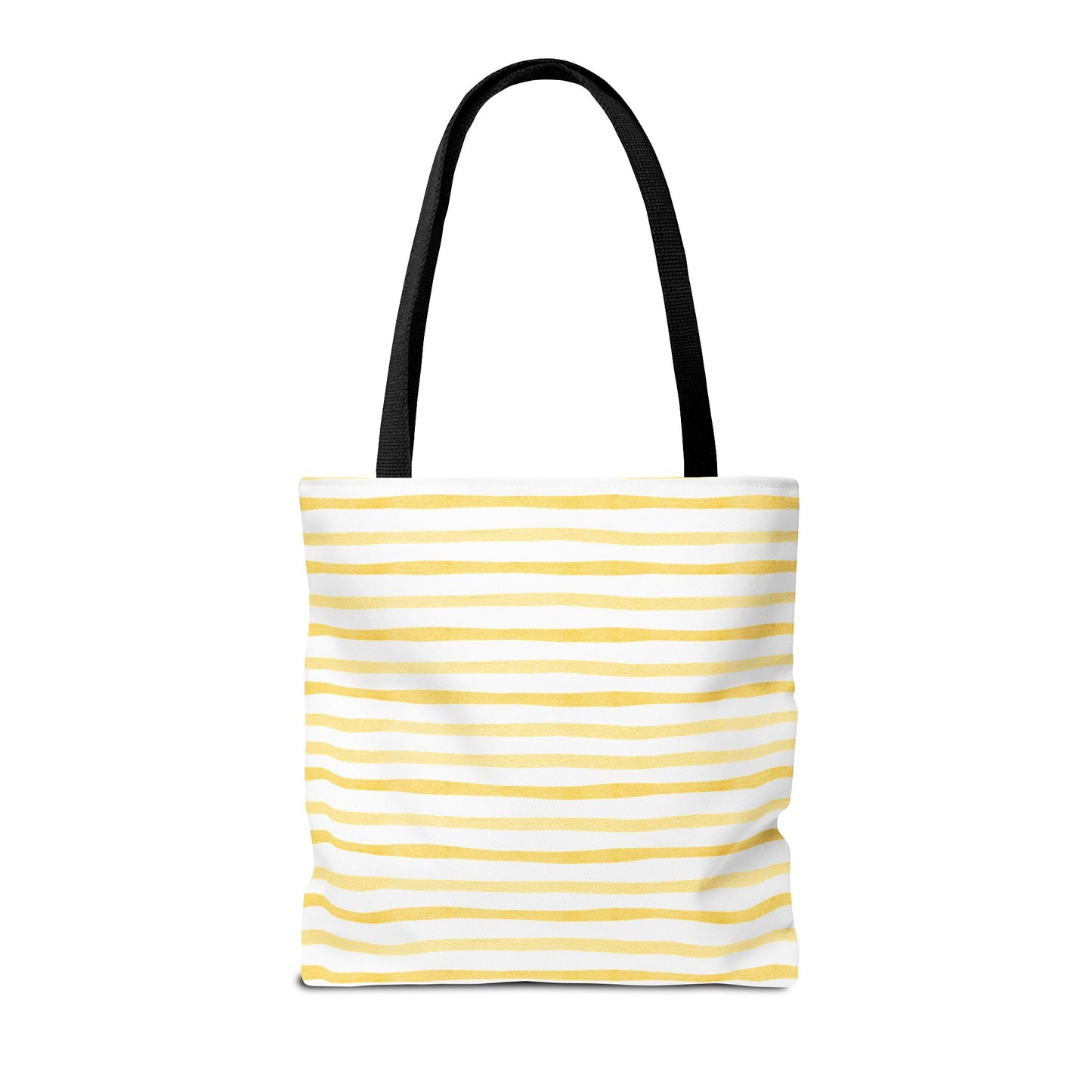 Butterfly and Stripes AOP Tote Bag - Stylish Shopping Bag, Eco-Friendly Gift, Summer Vibes, Beach Ready, Everyday Use
