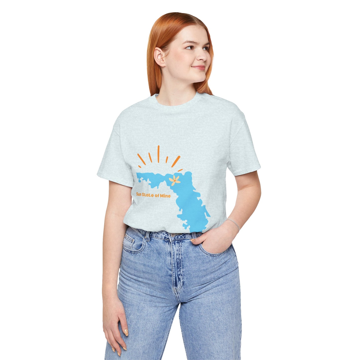 Sun State of Mine Florida Tee – Coastal Sunshine Graphic | Stardust Cove
