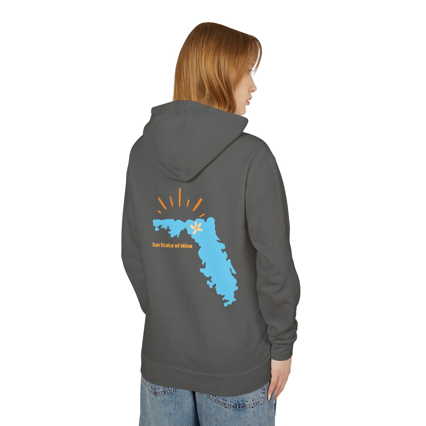 Sun State of Mine Florida Hoodie – Unisex Lightweight Sweatshirt | Stardust Cove