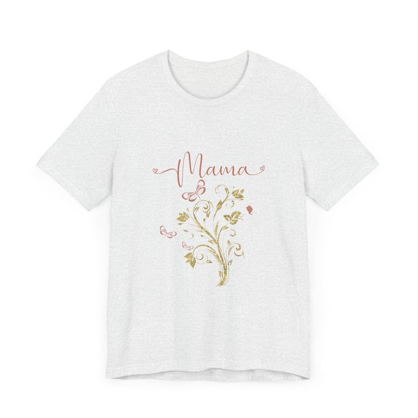 Floral Mama Tee - Soft Unisex Jersey Short Sleeve T-Shirt
