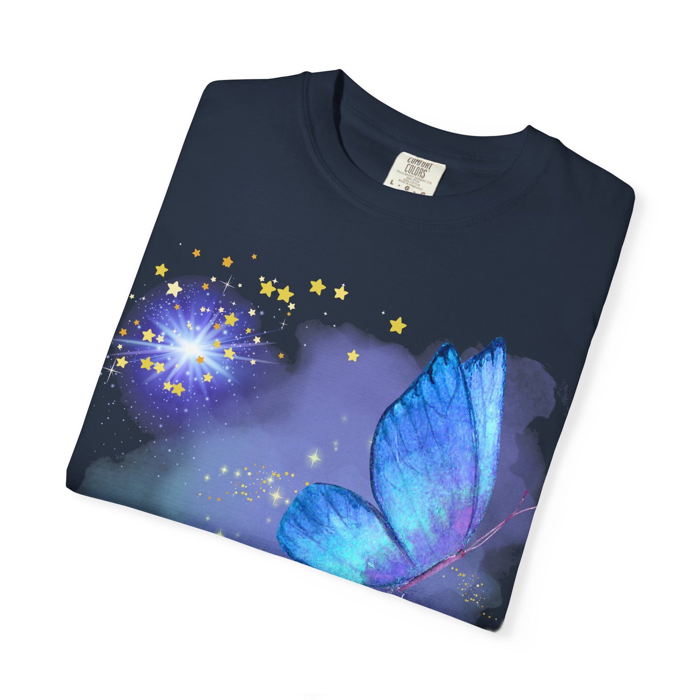 Celestial Butterfly Unisex T-Shirt - Dreamy Graphic Tee for Nature Lovers