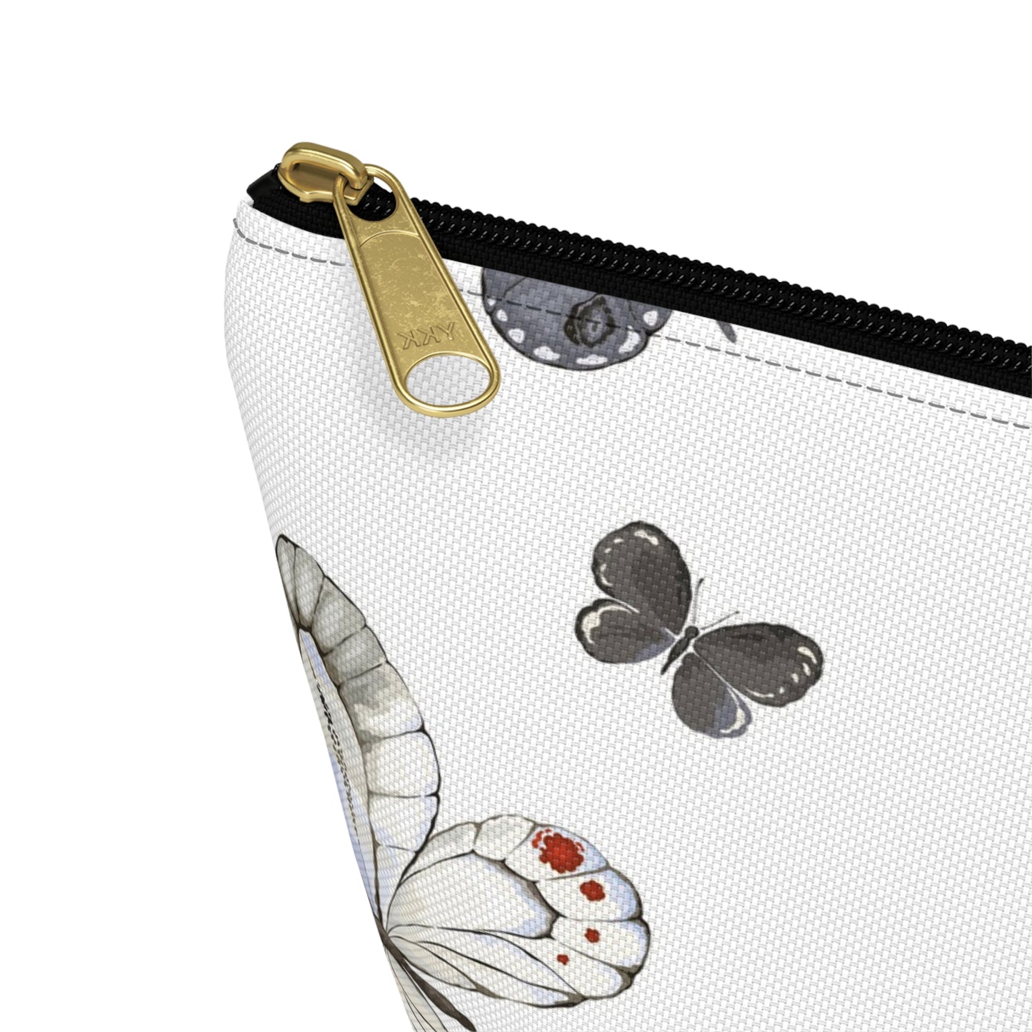 Butterfly Print Accessory Pouch | Stylish Makeup Bag for Travel & Organization