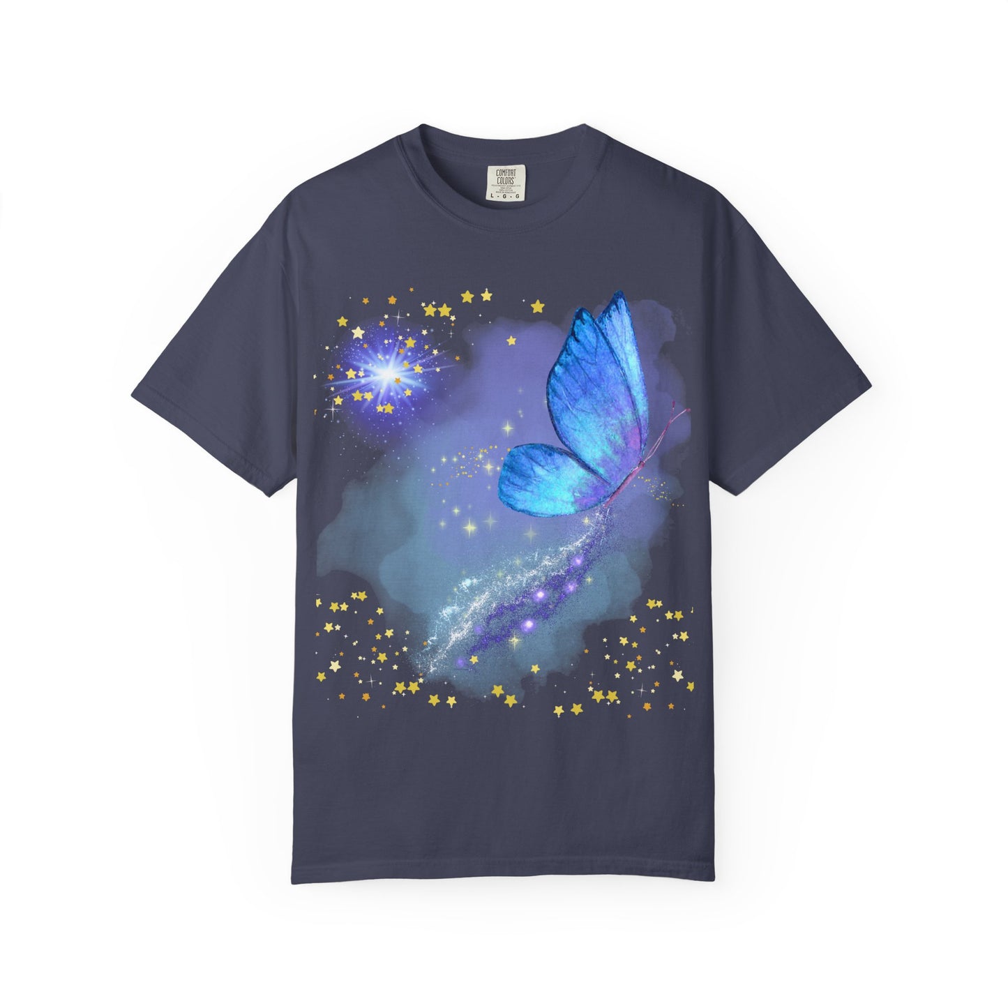 Celestial Butterfly Unisex T-Shirt - Dreamy Graphic Tee for Nature Lovers