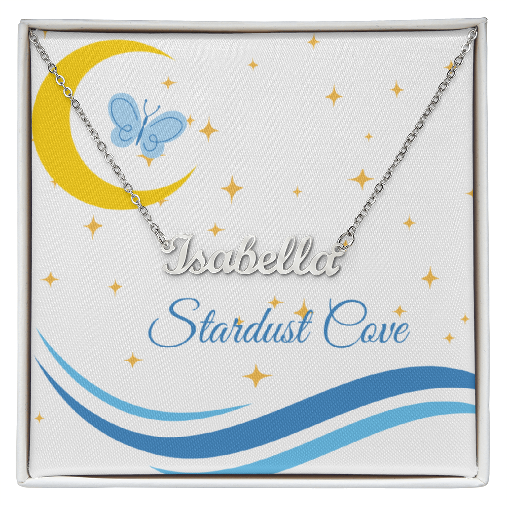 To My Daughter – Moon & Butterfly Necklace | Gift of Light & Transformation