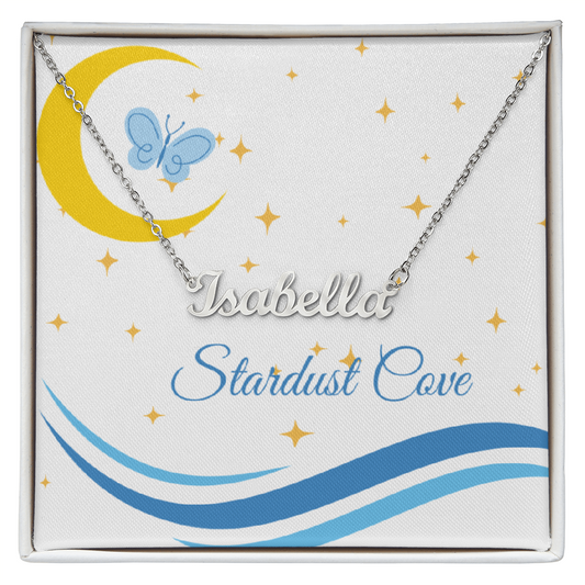 To My Daughter – Moon & Butterfly Necklace | Gift of Light & Transformation