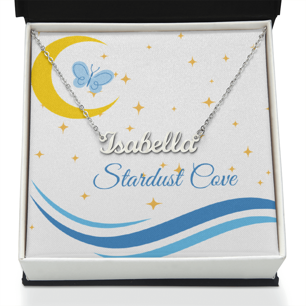 To My Daughter – Moon & Butterfly Necklace | Gift of Light & Transformation