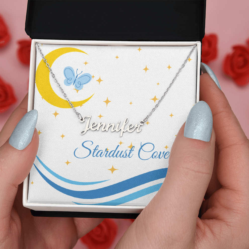 To My Daughter – Moon & Butterfly Necklace | Gift of Light & Transformation