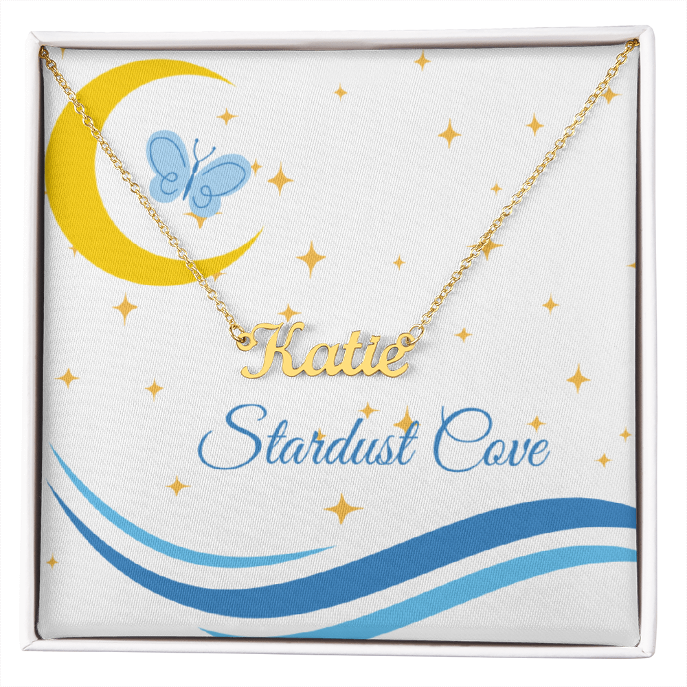 To My Daughter – Moon & Butterfly Necklace | Gift of Light & Transformation