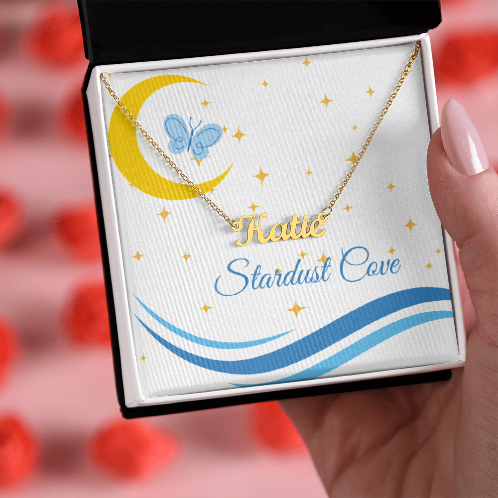 To My Daughter – Moon & Butterfly Necklace | Gift of Light & Transformation