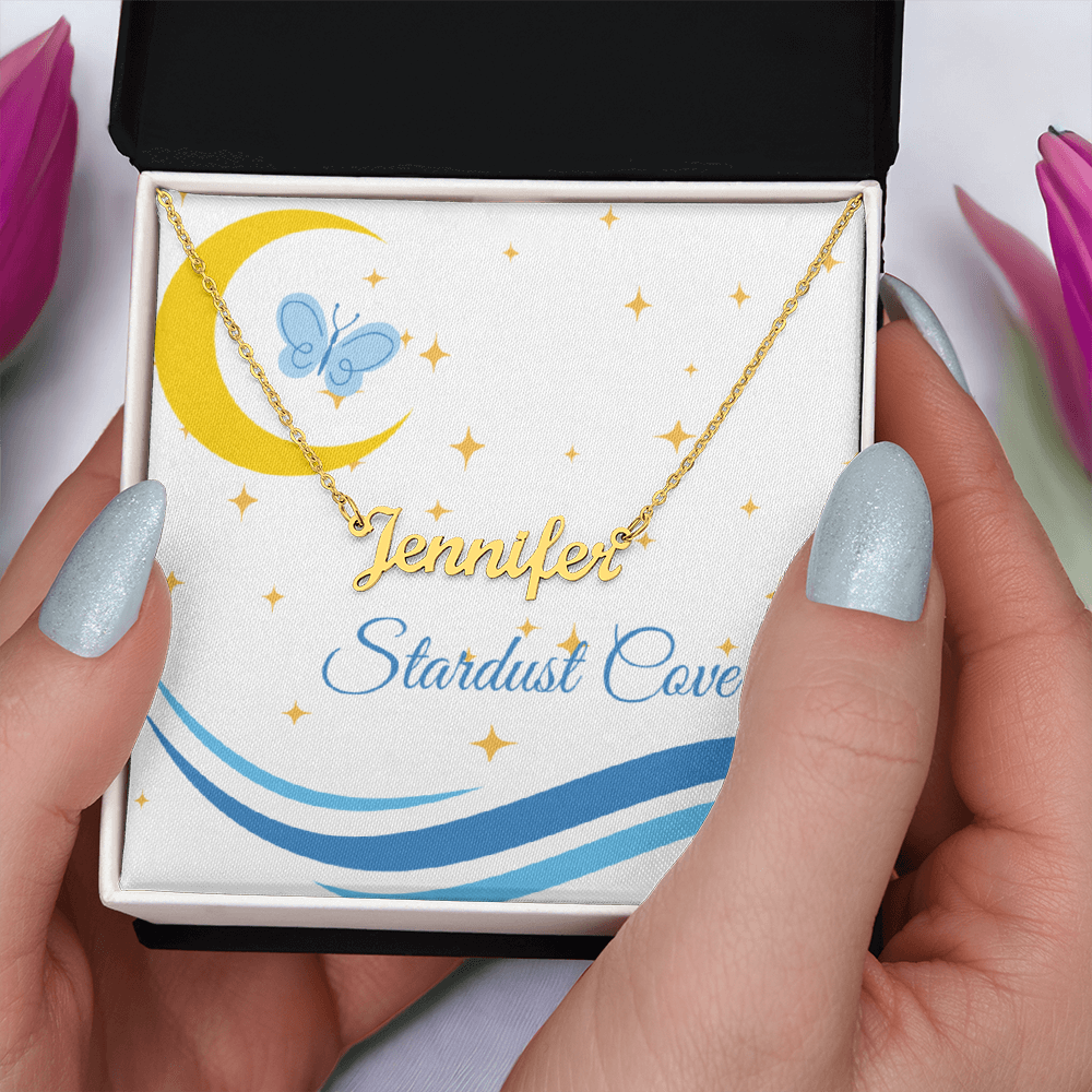 To My Daughter – Moon & Butterfly Necklace | Gift of Light & Transformation