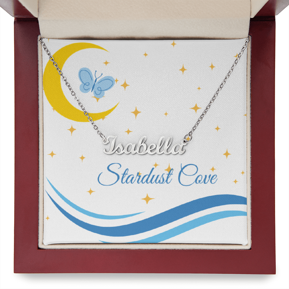 To My Daughter – Moon & Butterfly Necklace | Gift of Light & Transformation