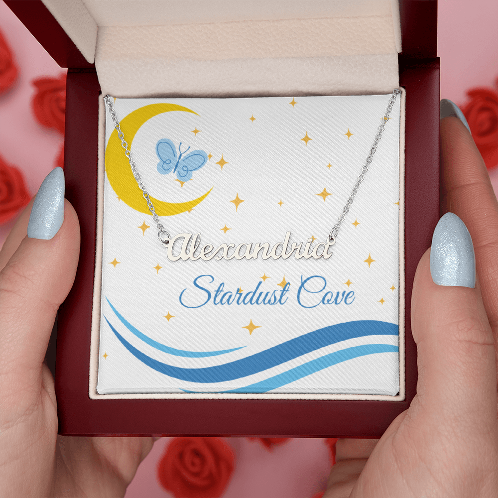 To My Daughter – Moon & Butterfly Necklace | Gift of Light & Transformation