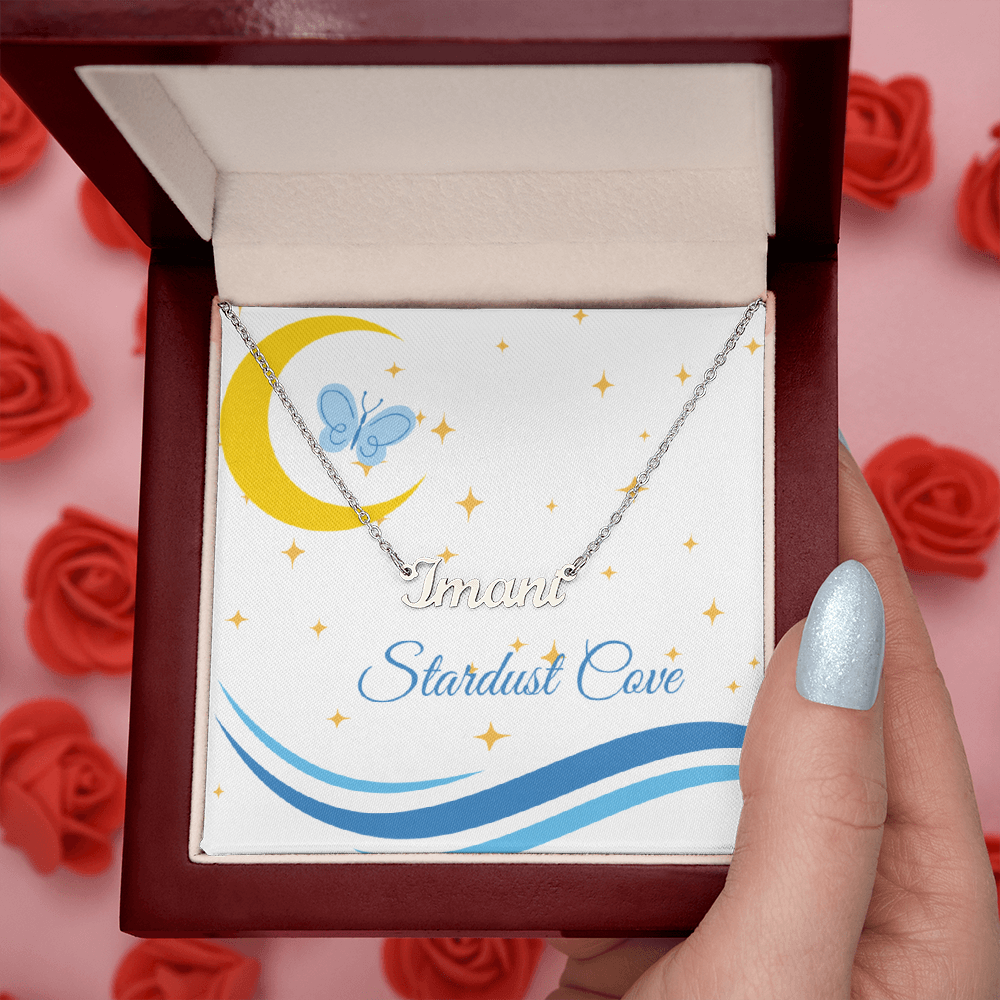 To My Daughter – Moon & Butterfly Necklace | Gift of Light & Transformation