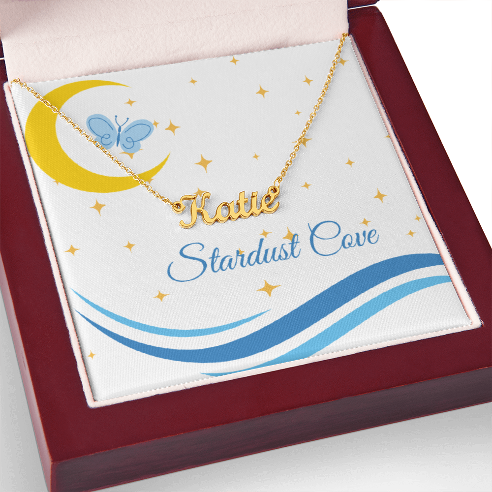 To My Daughter – Moon & Butterfly Necklace | Gift of Light & Transformation