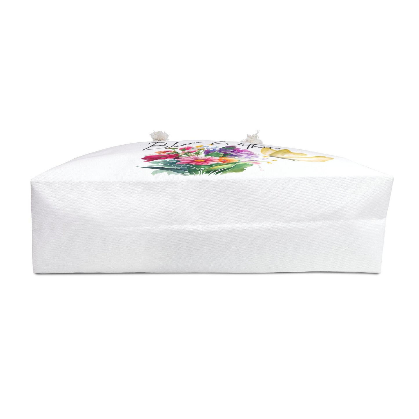 Bloom Within Floral Weekender Bag, Large Tote for Travel, Beach, Gym - Perfect Gift for Her, Summer Getaway Essentials, Floral Design