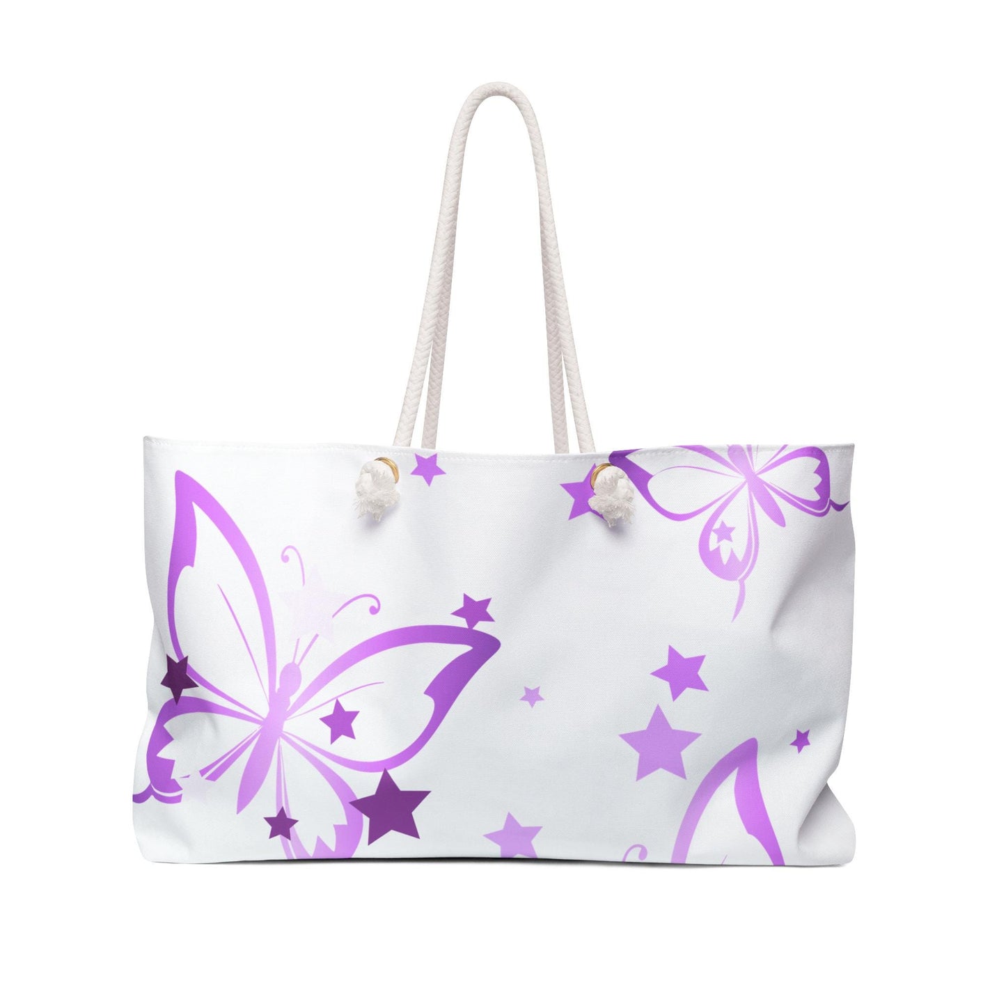 Butterfly Dream Weekender Bag, Perfect for Travel, Beach Days, and Gifts for Nature Lovers, Floral Tote, Summer Essential