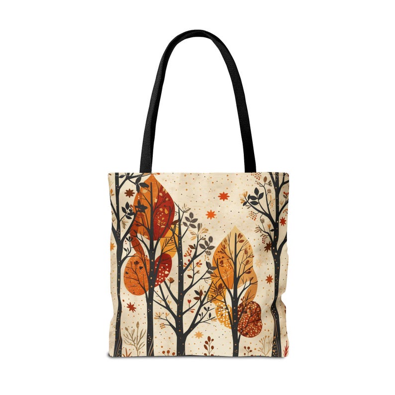 Autumn Trees Tote side view