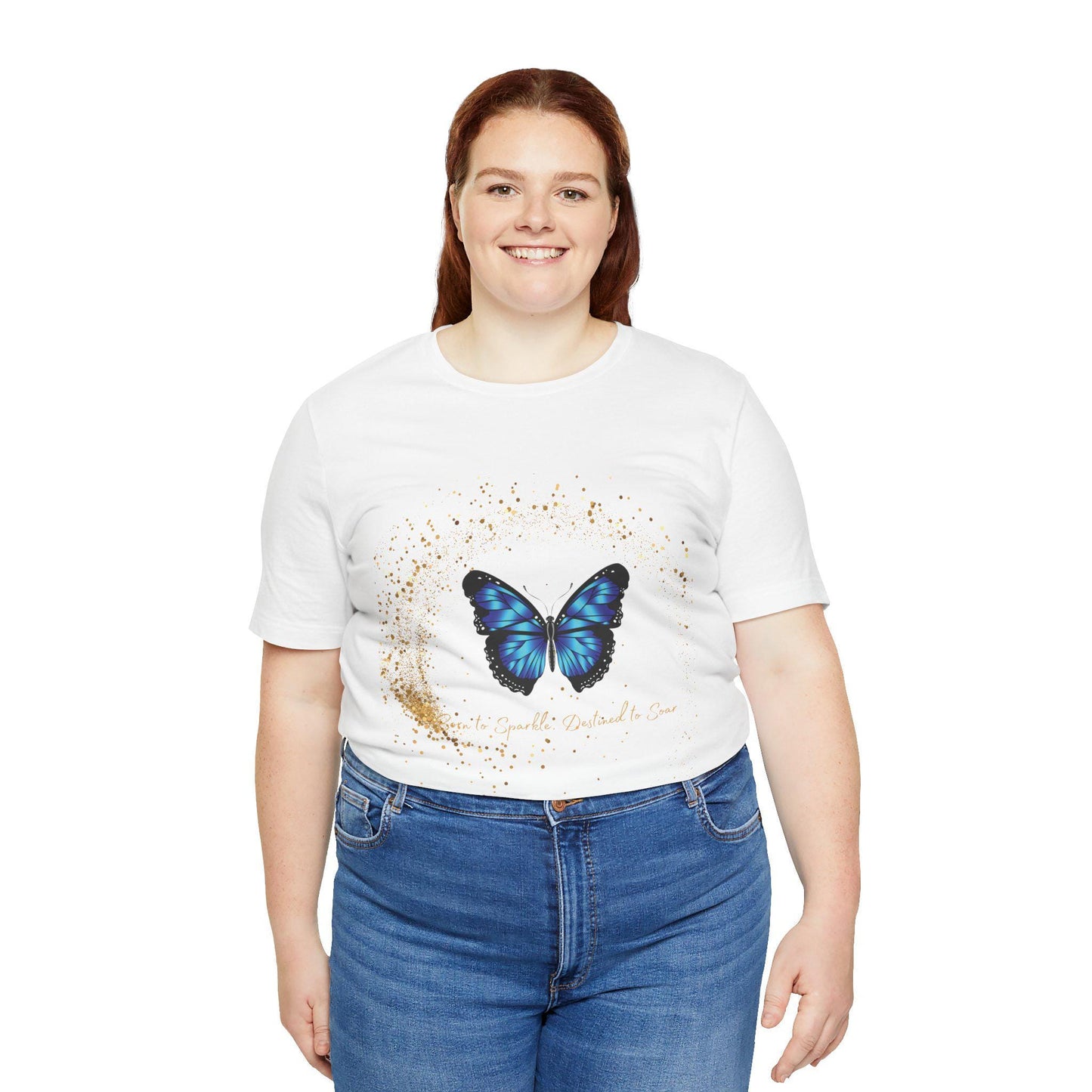 Butterfly Magic Unisex Tee, Inspirational Gift, Casual Wear, Nature Lover Shirt, Summer Outfit, Birthday T-Shirt, Gift for Her