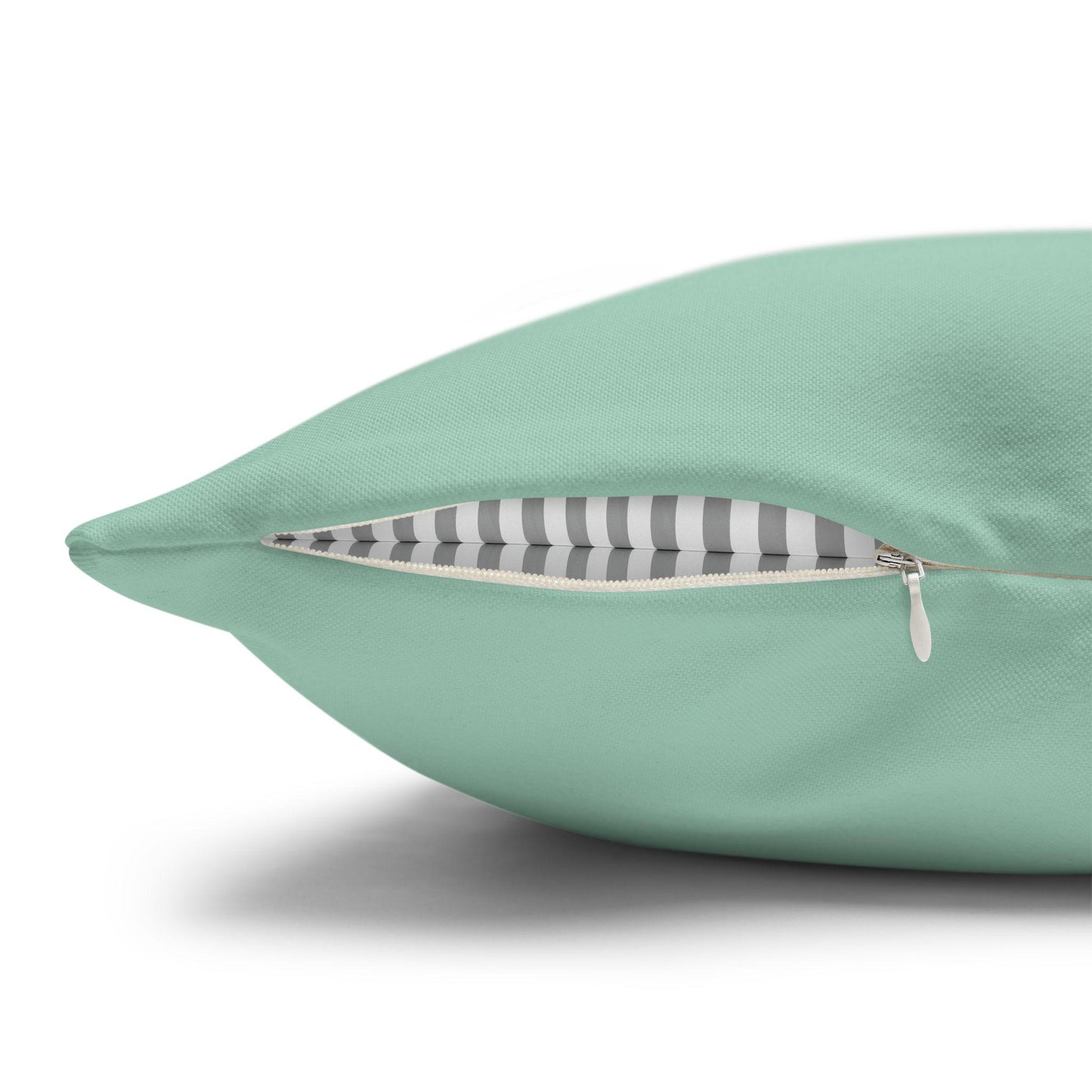 Mint Green Pillowcase, Lily of the Valley Home Decor, Botanical Throw Pillow, Floral Accent Cushion Cover, Bedroom Decoration, Soft