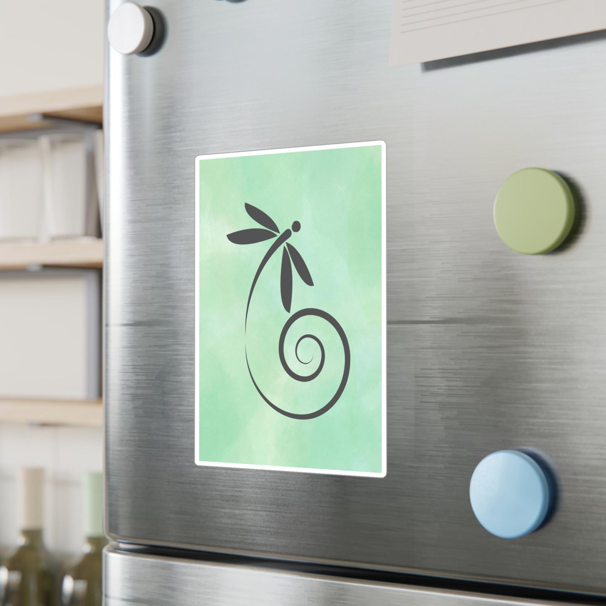 Whimsical Kiss-Cut Vinyl Decals for Home Decor, Nature Themed Stickers, Eco-Friendly Wall Art, Gifts for Nature Lovers, Customizable Wall