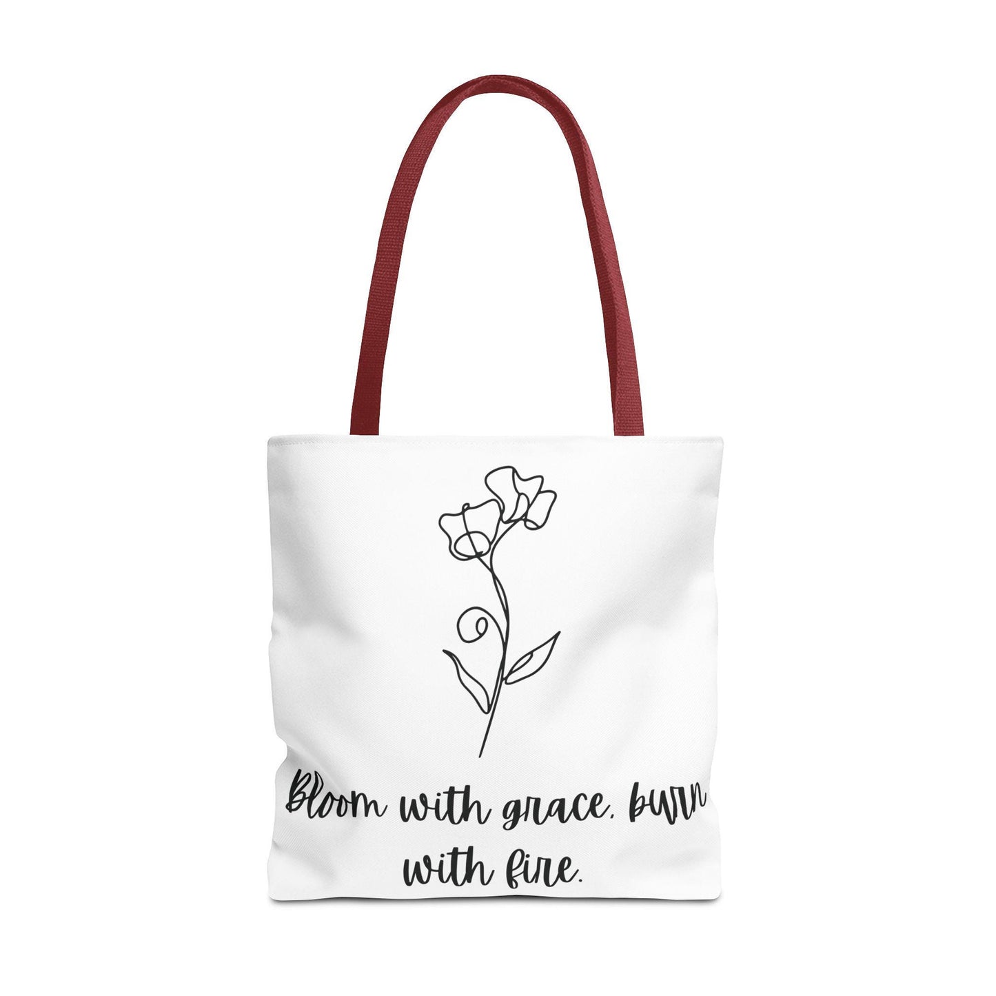 Sweetpea Birth Flower Tote Bag - Floral Spring Shoulder Bag, Gift for April Birthdays, Botanical Market Tote, Eco-Friendly Grocery Bag,