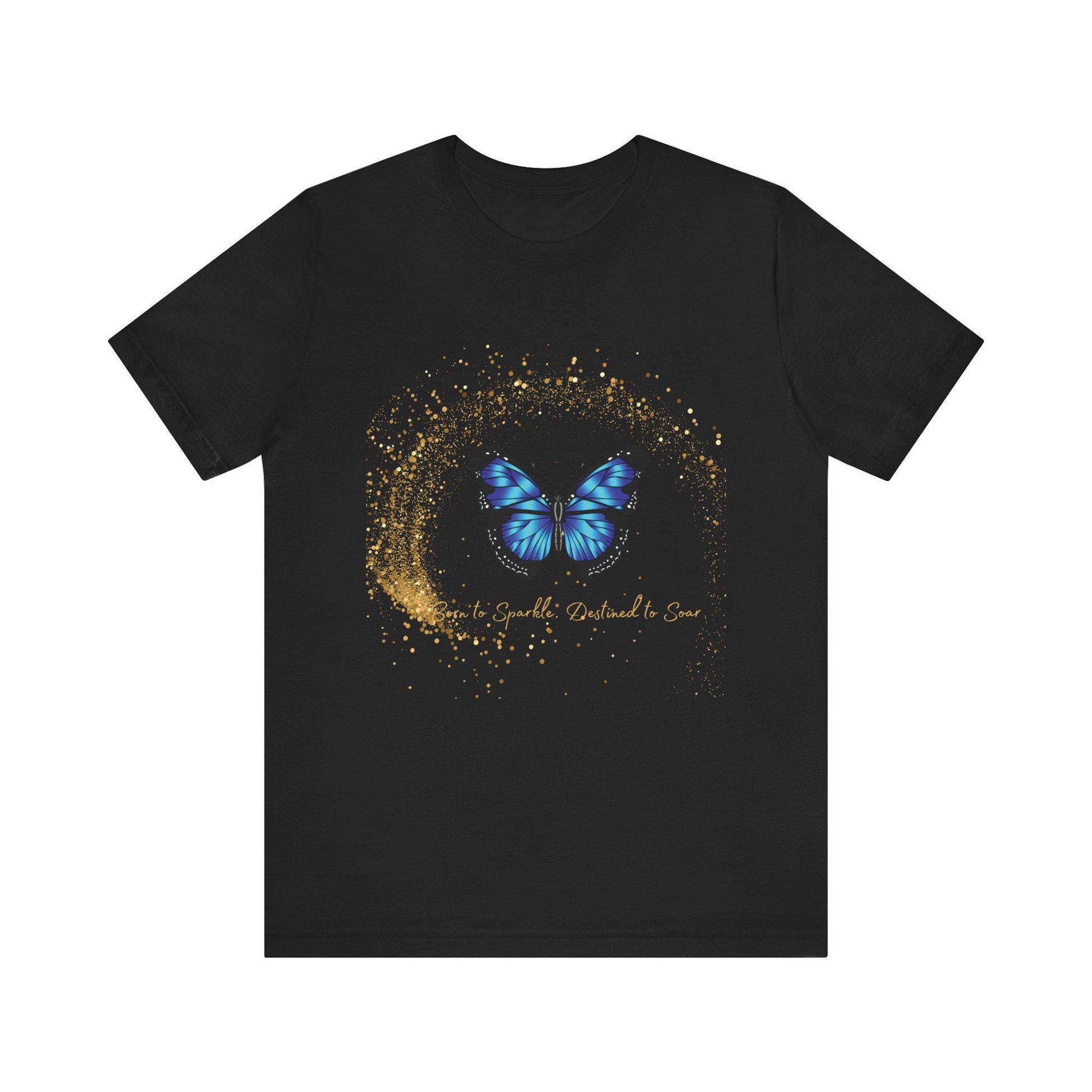Butterfly Magic Unisex Tee, Inspirational Gift, Casual Wear, Nature Lover Shirt, Summer Outfit, Birthday T-Shirt, Gift for Her