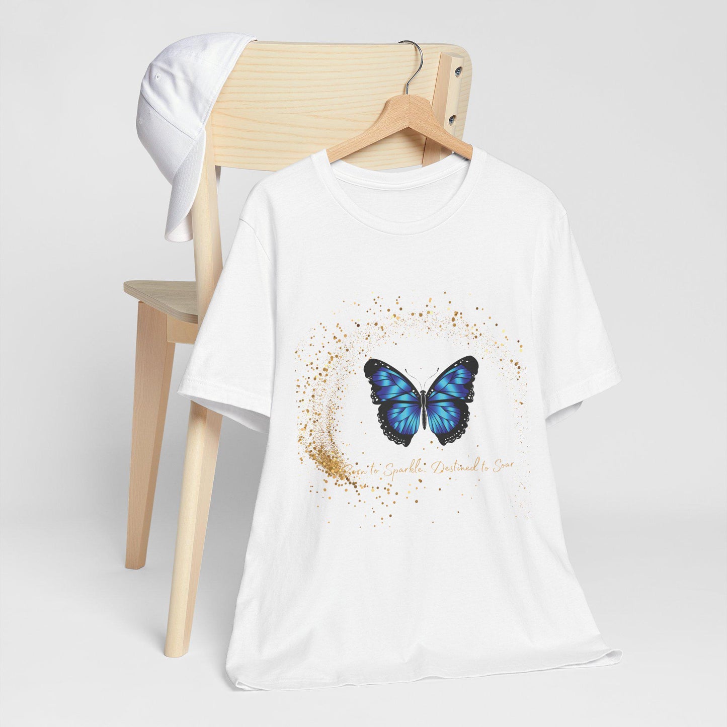 Butterfly Magic Unisex Tee, Inspirational Gift, Casual Wear, Nature Lover Shirt, Summer Outfit, Birthday T-Shirt, Gift for Her