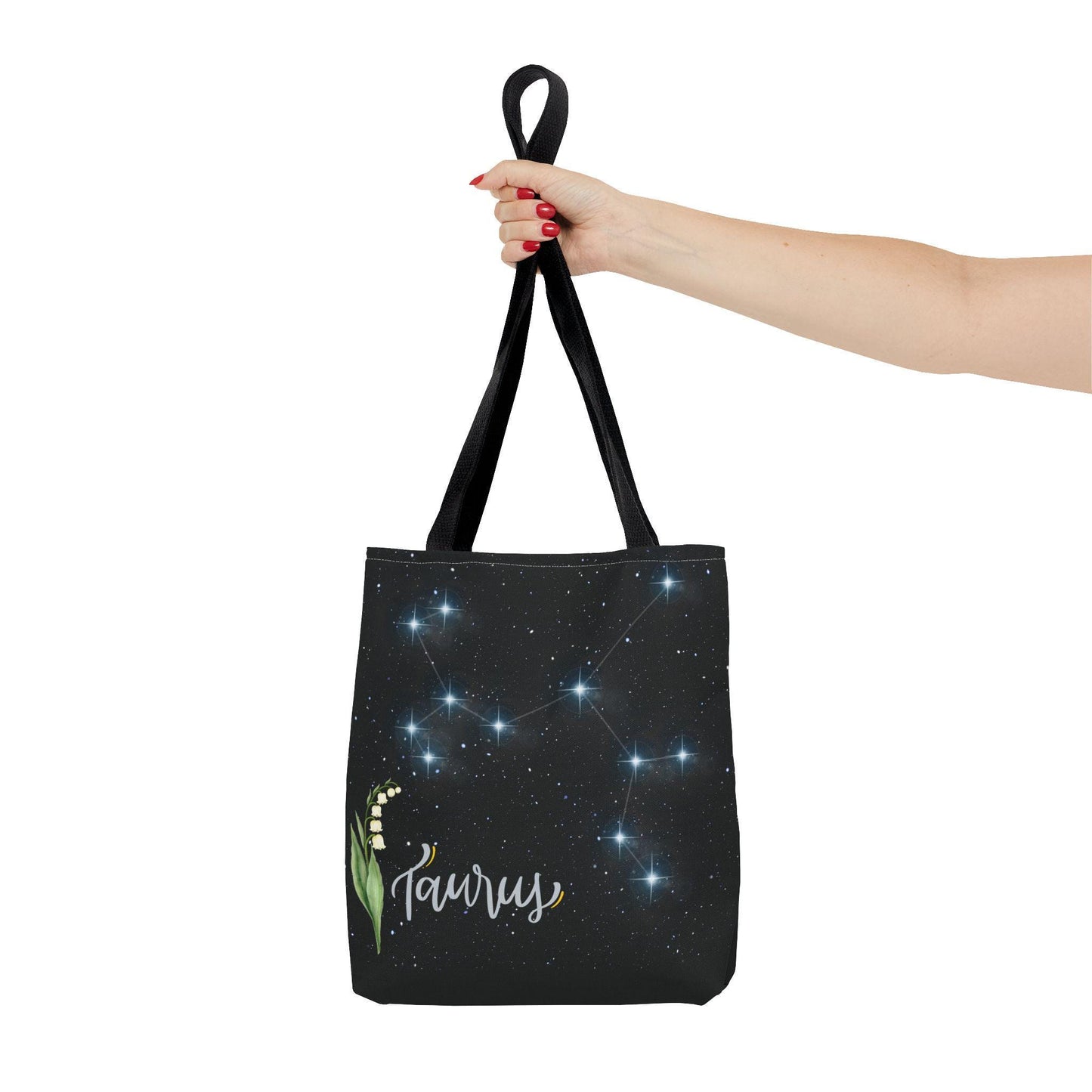 Taurus Zodiac Tote Bag, Astrology Gift, Star Sign Bag, Practical & Stylish Accessory for Daily Use, Birthday Present, Celestial Vibes