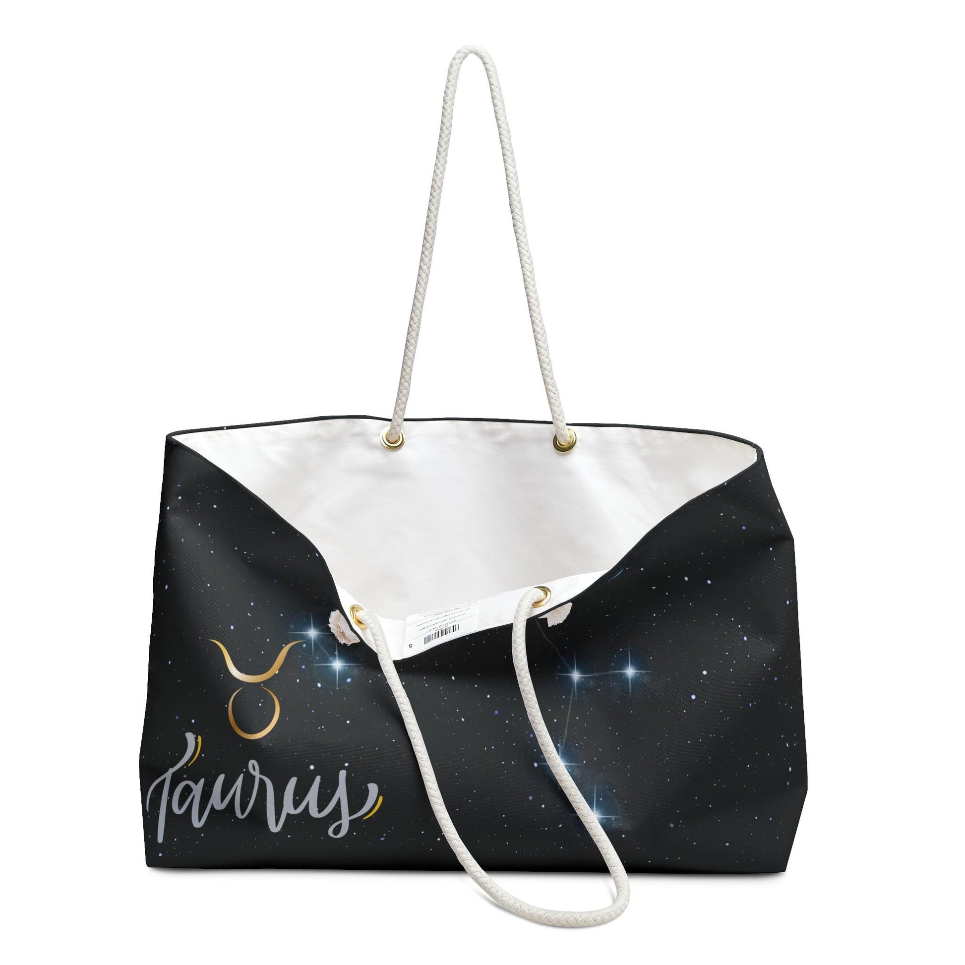 Taurus Constellation Weekender Bag, Astrological Travel Tote, Zodiac Sign Gift, Astrology Accessory, Weekend Getaway Bag
