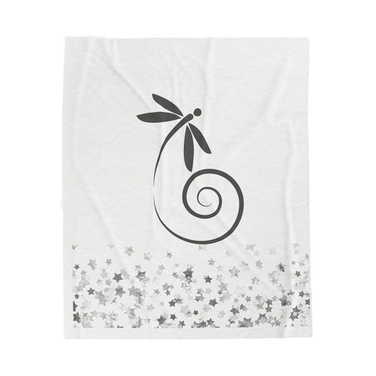 Cozy Velveteen Plush Blanket, Soft Throw Blanket for Home, Ideal Gift for Housewarming, Christmas, Cozy Nights, Relaxation