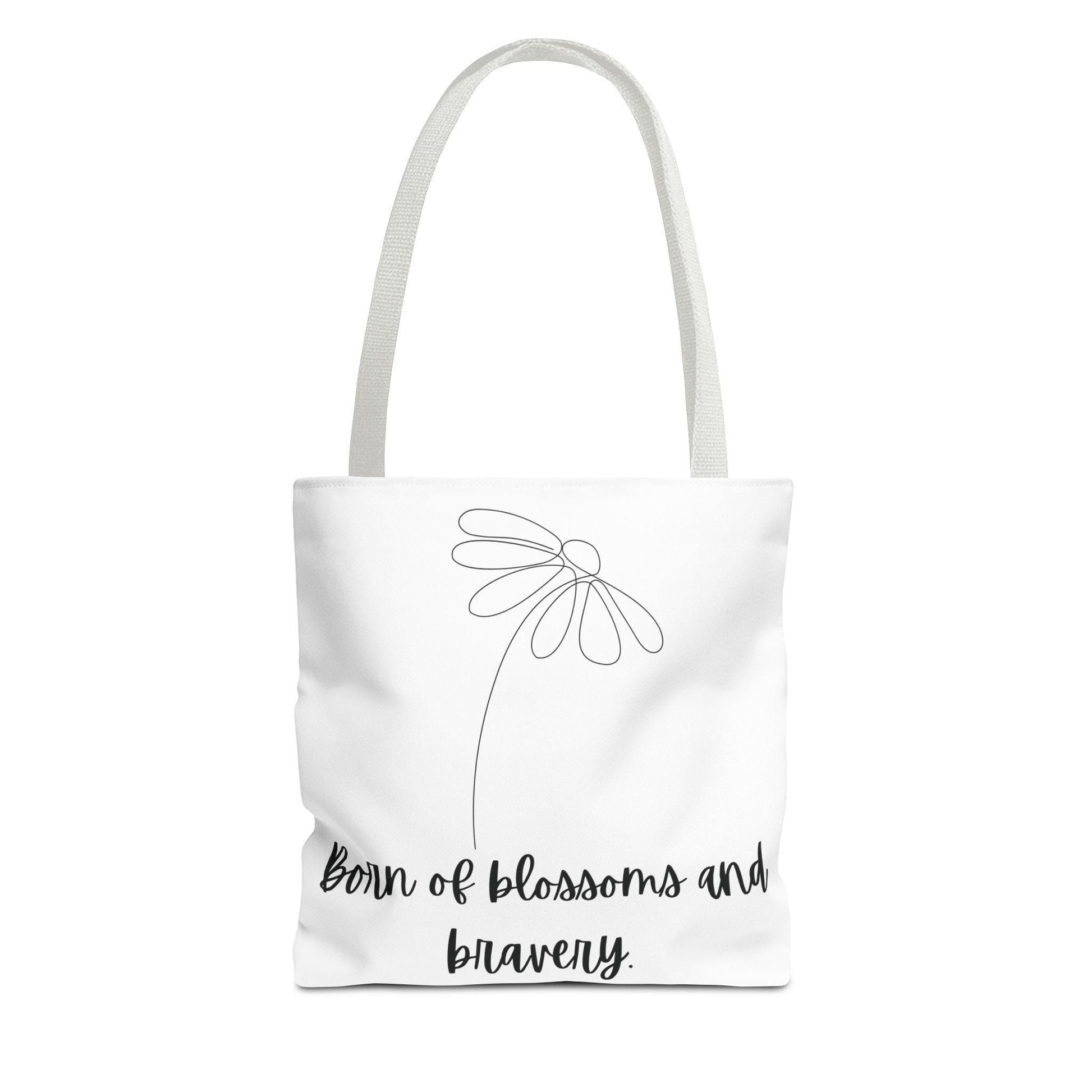 April Birth Flower Tote Bag, Daffodil Tote, Floral Tote, Spring Tote, Shopping Bag, Gift for Her