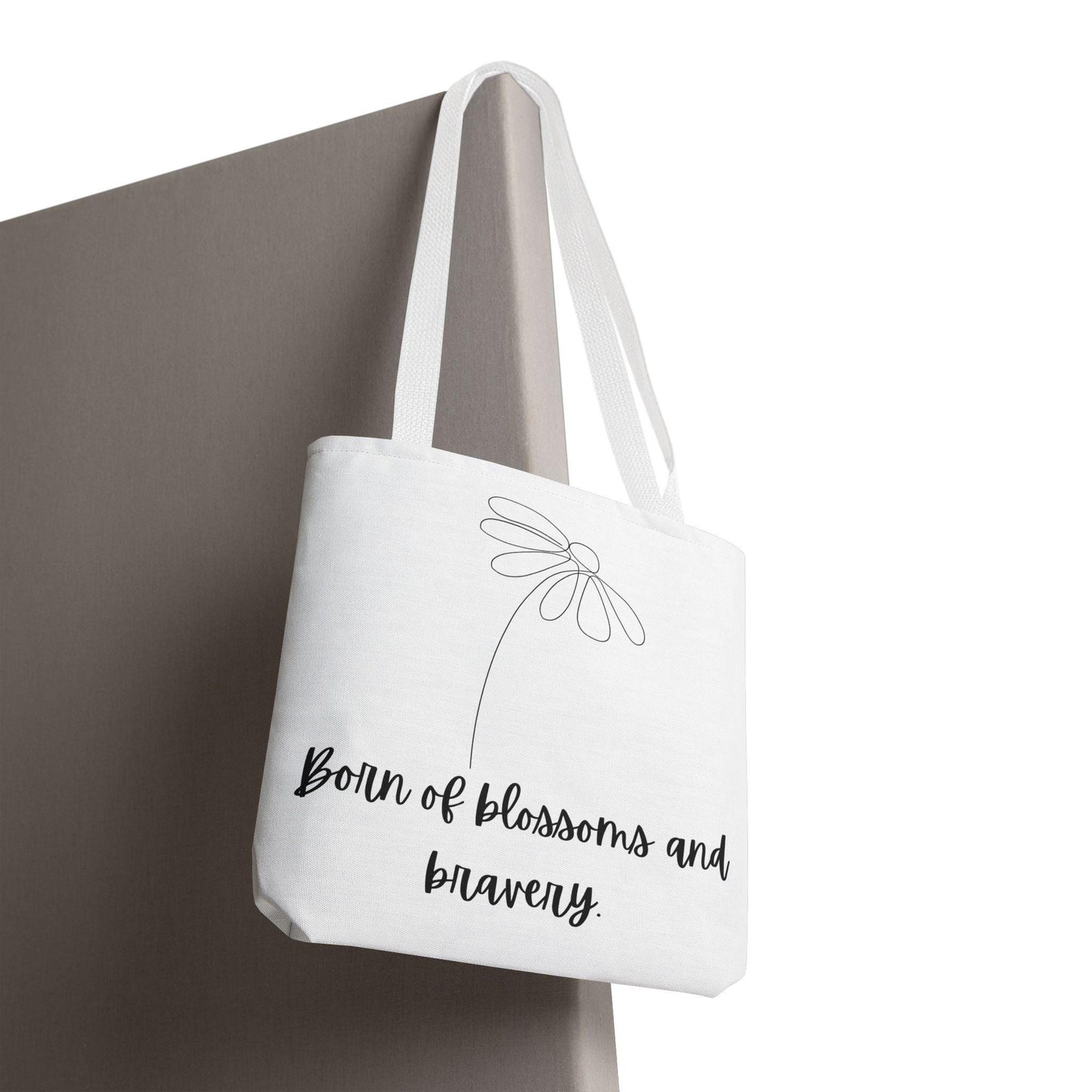 April Birth Flower Tote Bag, Daffodil Tote, Floral Tote, Spring Tote, Shopping Bag, Gift for Her