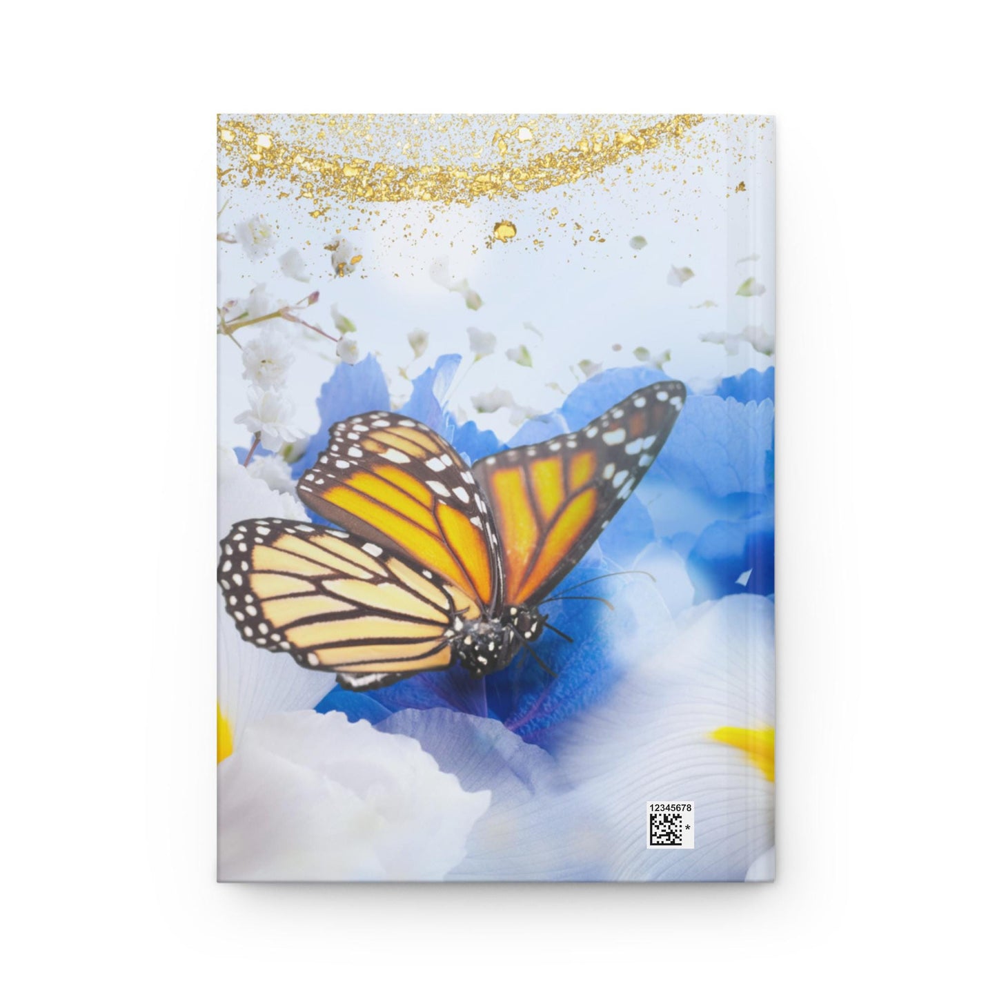 Whimsical Butterfly Hardcover Journal, Floral Journal, Gift for Her, Nature Inspired Notebook, Spring Journal, Writing Diary