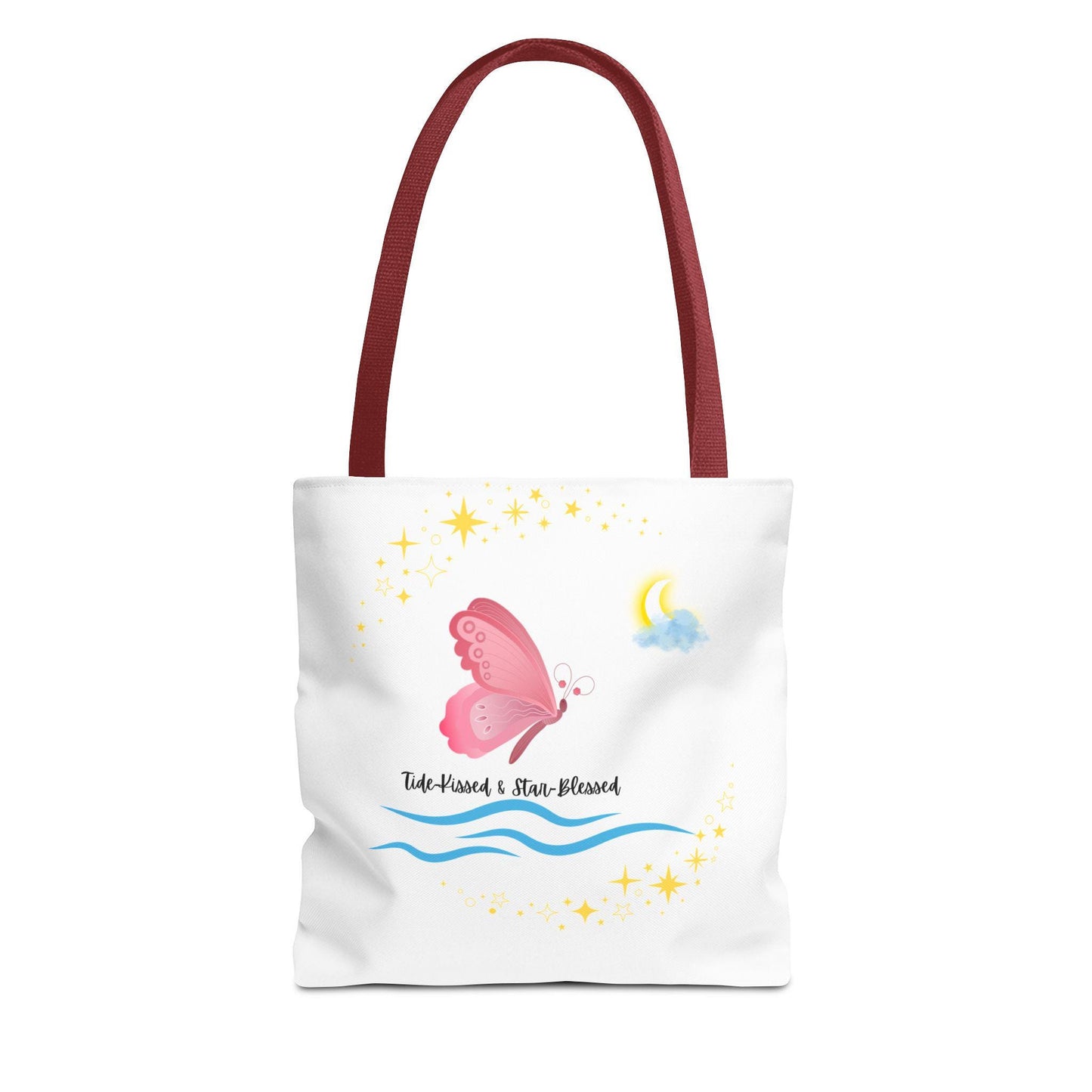 Whimsical Butterfly Tote Bag, Trendy Shopping Tote, Eco-Friendly Gift, Summer Outing Bag, Cute Beach Bag, Artful Carry-All