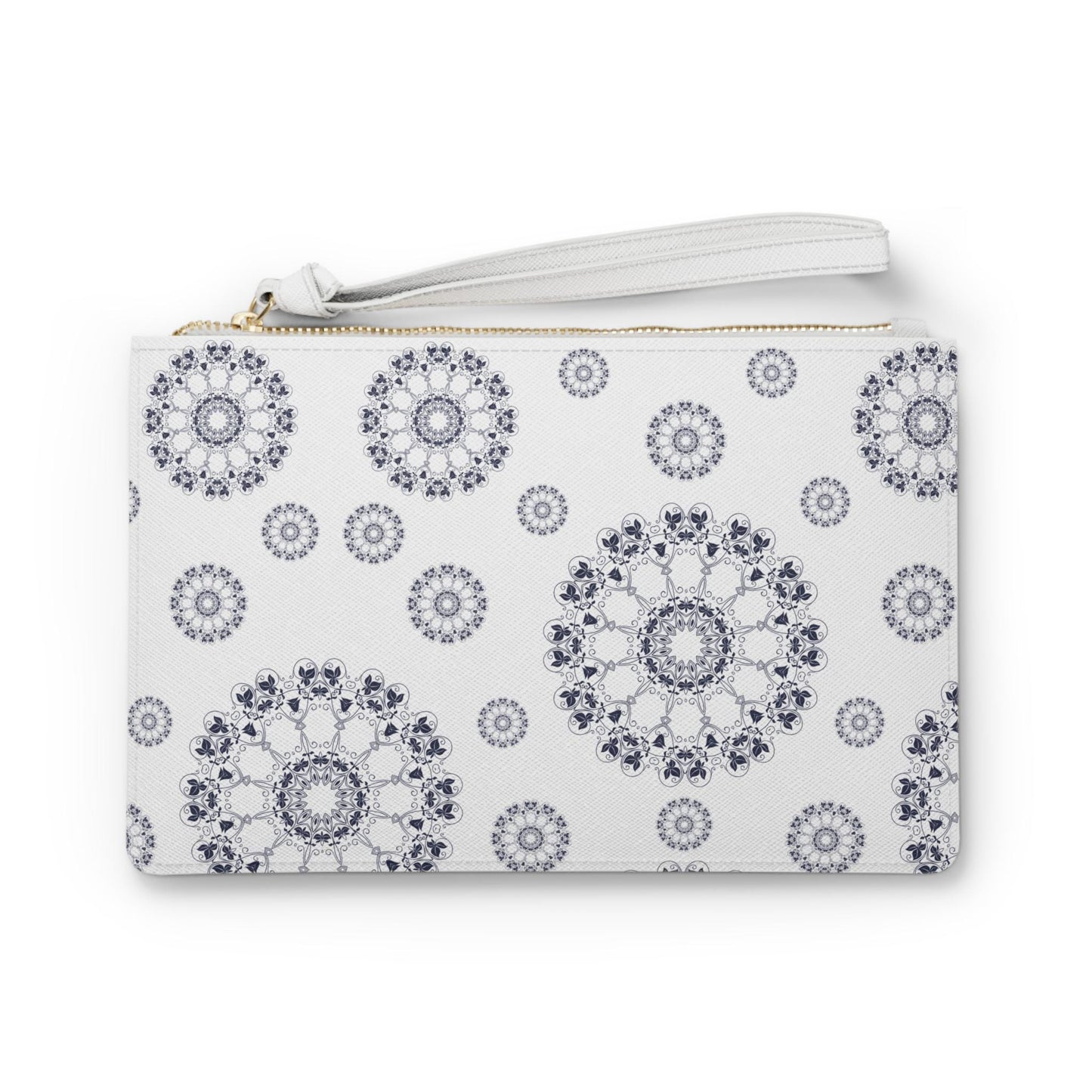 Elegant Patterned Clutch Bag, Stylish Wristlet, Evening Bag, Makeup Pouch, Travel Accessory, Gift for Her