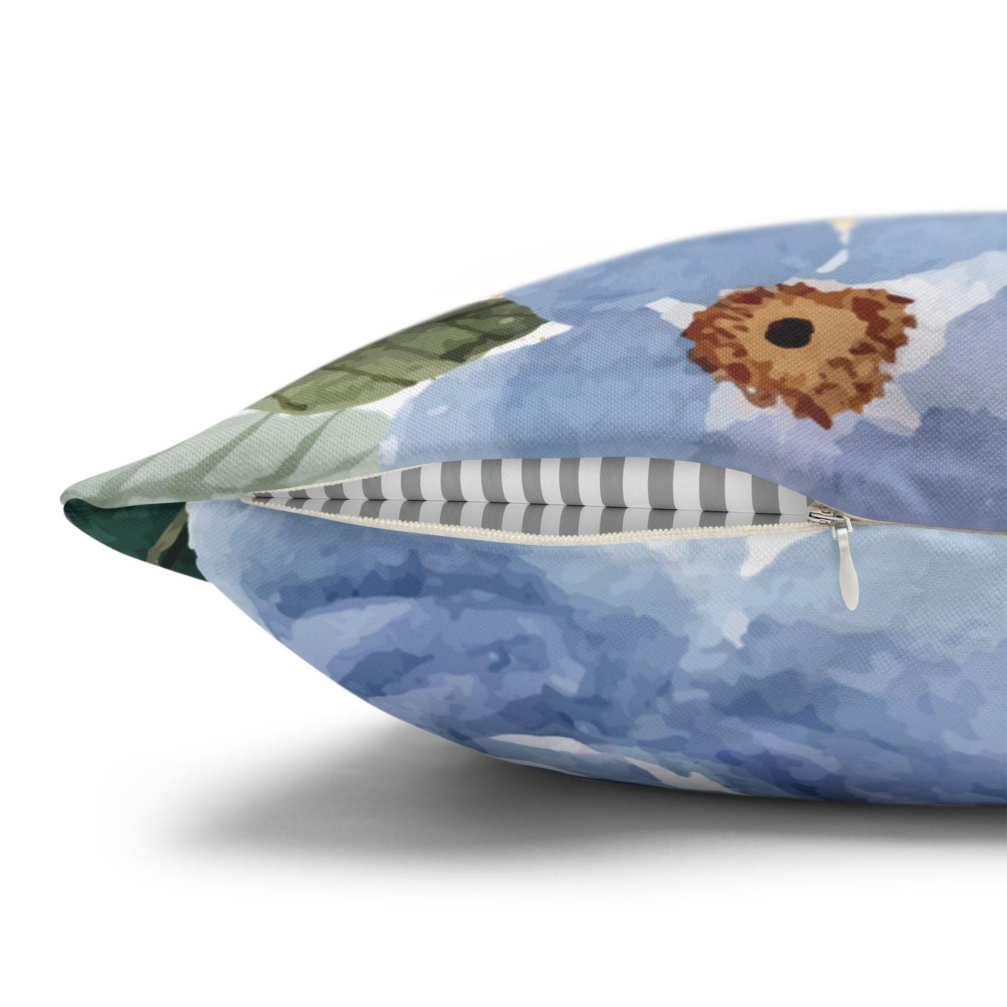 Botanical Decorative Pillow, Grow Where the Light Finds You, Floral Home Decor, Gift for Nature Lovers, Spring Decor, Cozy Accent