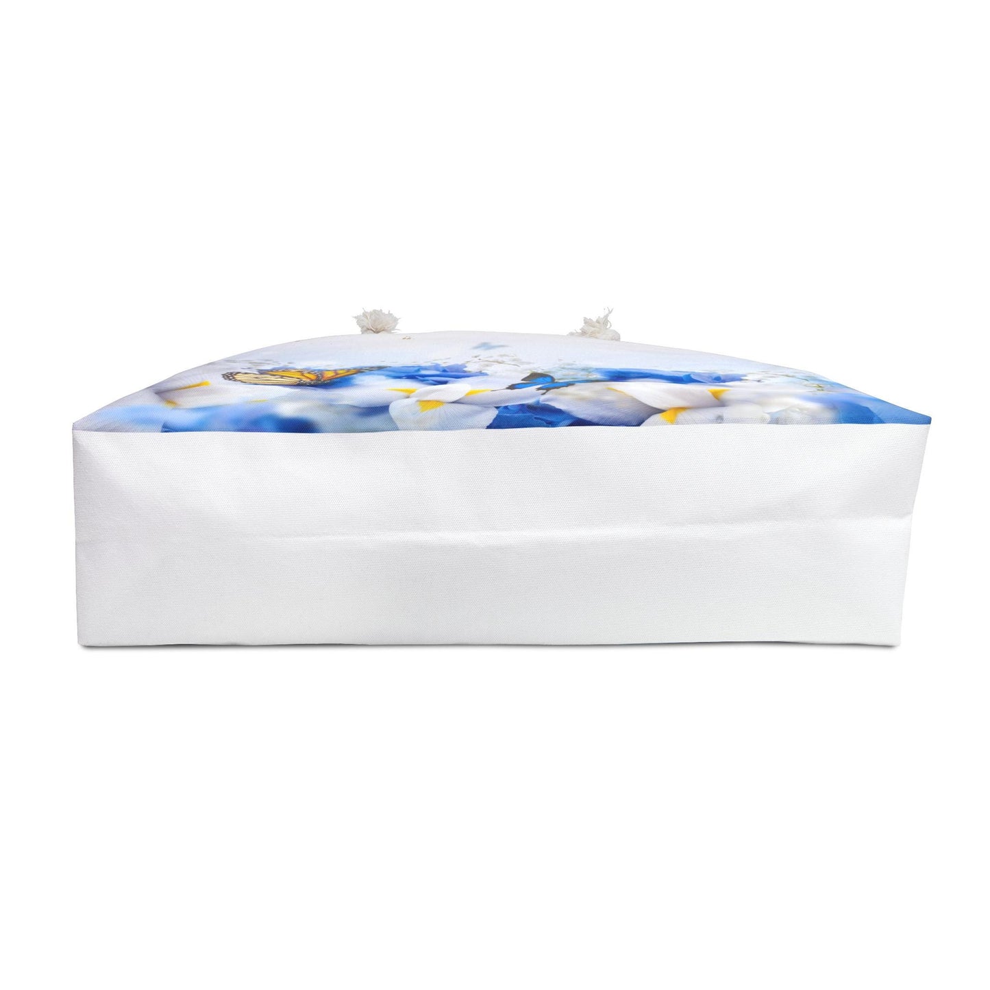 Chic Butterfly Floral Weekender Bag - Perfect for Travel, Beach & Weekend Getaways, Butterfly Print Tote Bag, Floral Travel Bag, Summer