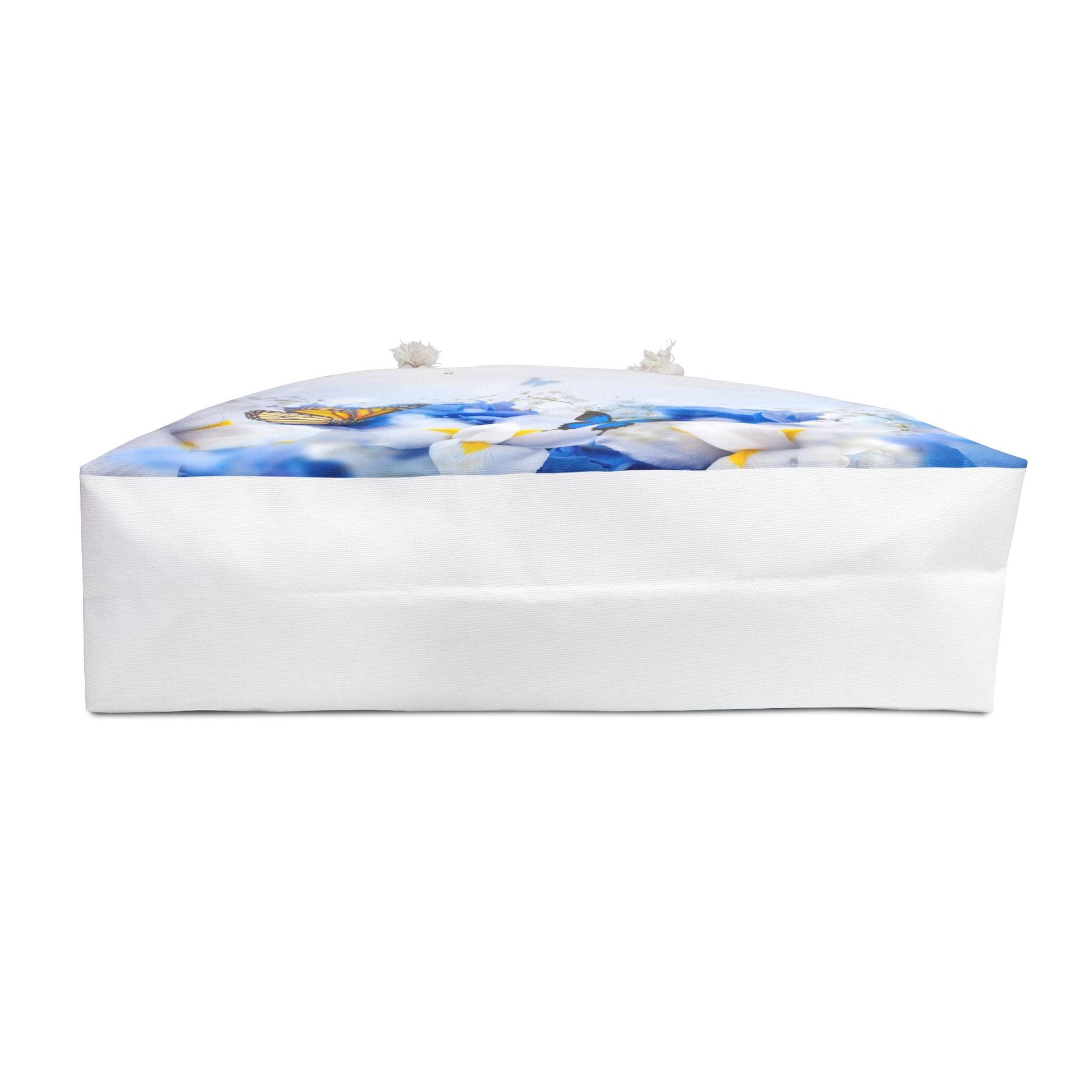 Chic Butterfly Floral Weekender Bag - Perfect for Travel, Beach & Weekend Getaways, Butterfly Print Tote Bag, Floral Travel Bag, Summer