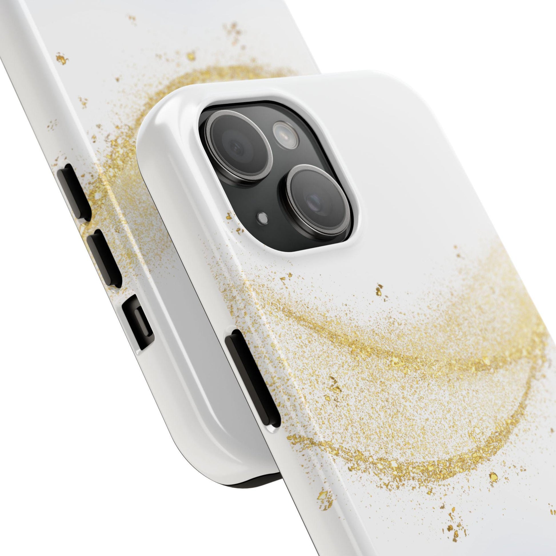 Butterfly Glitter Tough Phone Case, Elegant Floral Phone Case, Gift for Her, Stylish Phone Accessory, Nature Lover's Gift