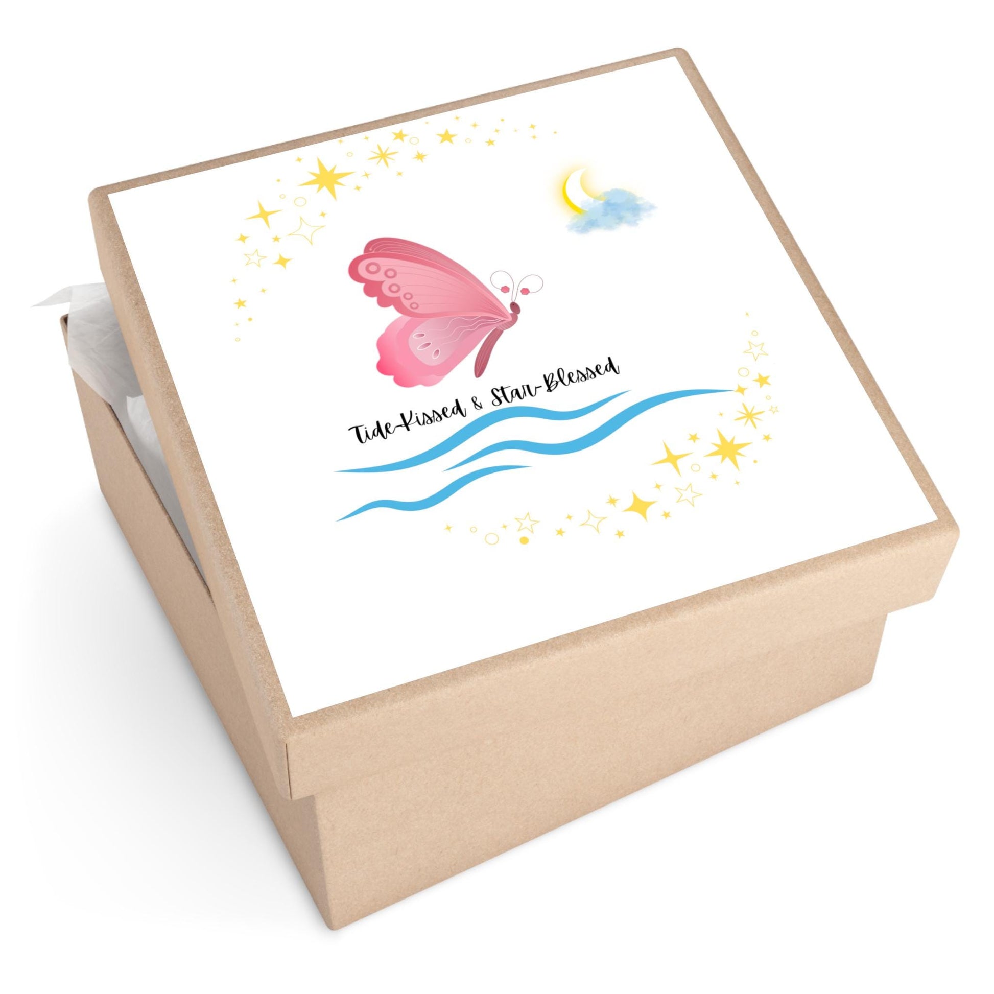 Vinyl Butterfly Stickers | Tide-Washed & Star-Blessed | Cute Decor, Scrapbooking, Birthday Gifts, Journaling, Kid's Party Favors