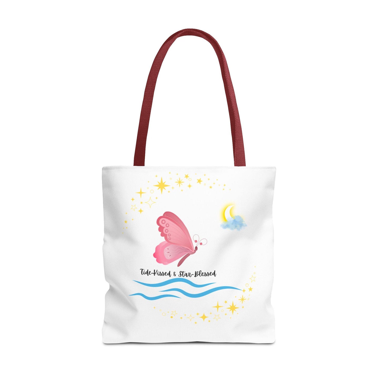 Whimsical Butterfly Tote Bag, Trendy Shopping Tote, Eco-Friendly Gift, Summer Outing Bag, Cute Beach Bag, Artful Carry-All