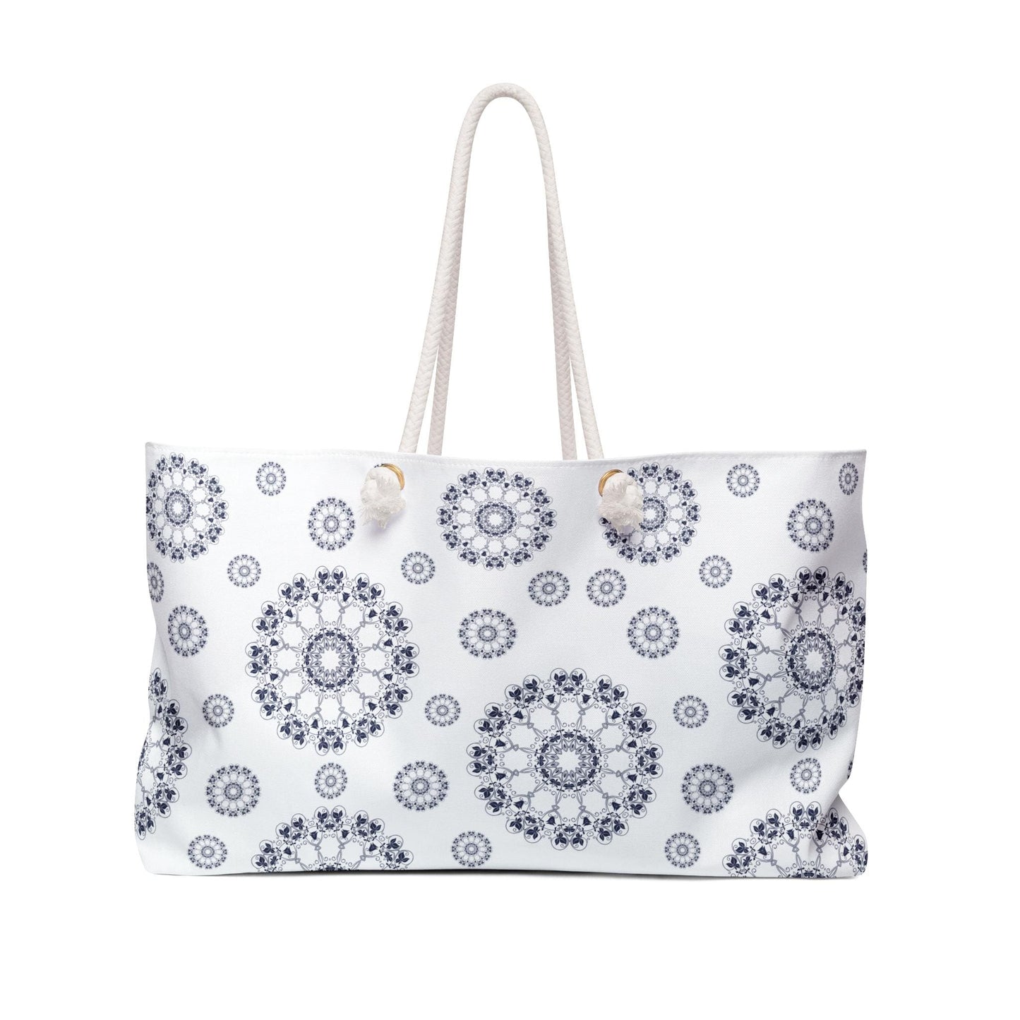 Stylish Mandala Weekender Bag - Travel Tote, Gym Bag, Beach Bag, Overnight Bag, Mother's Day Gift