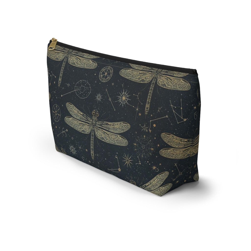 Dragonfly Constellation Accessory Pouch | Vintage Celestial Design