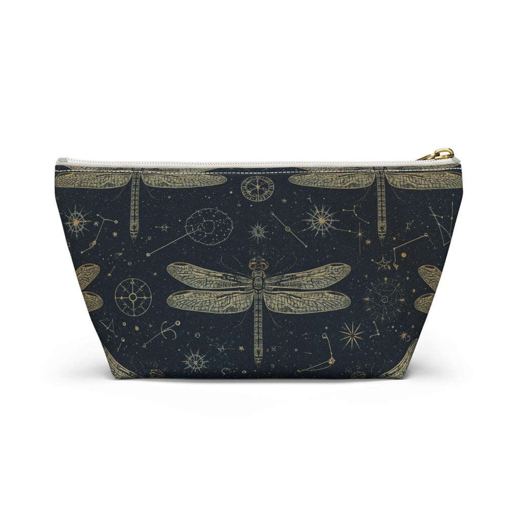 Dragonfly Constellation Accessory Pouch | Vintage Celestial Design
